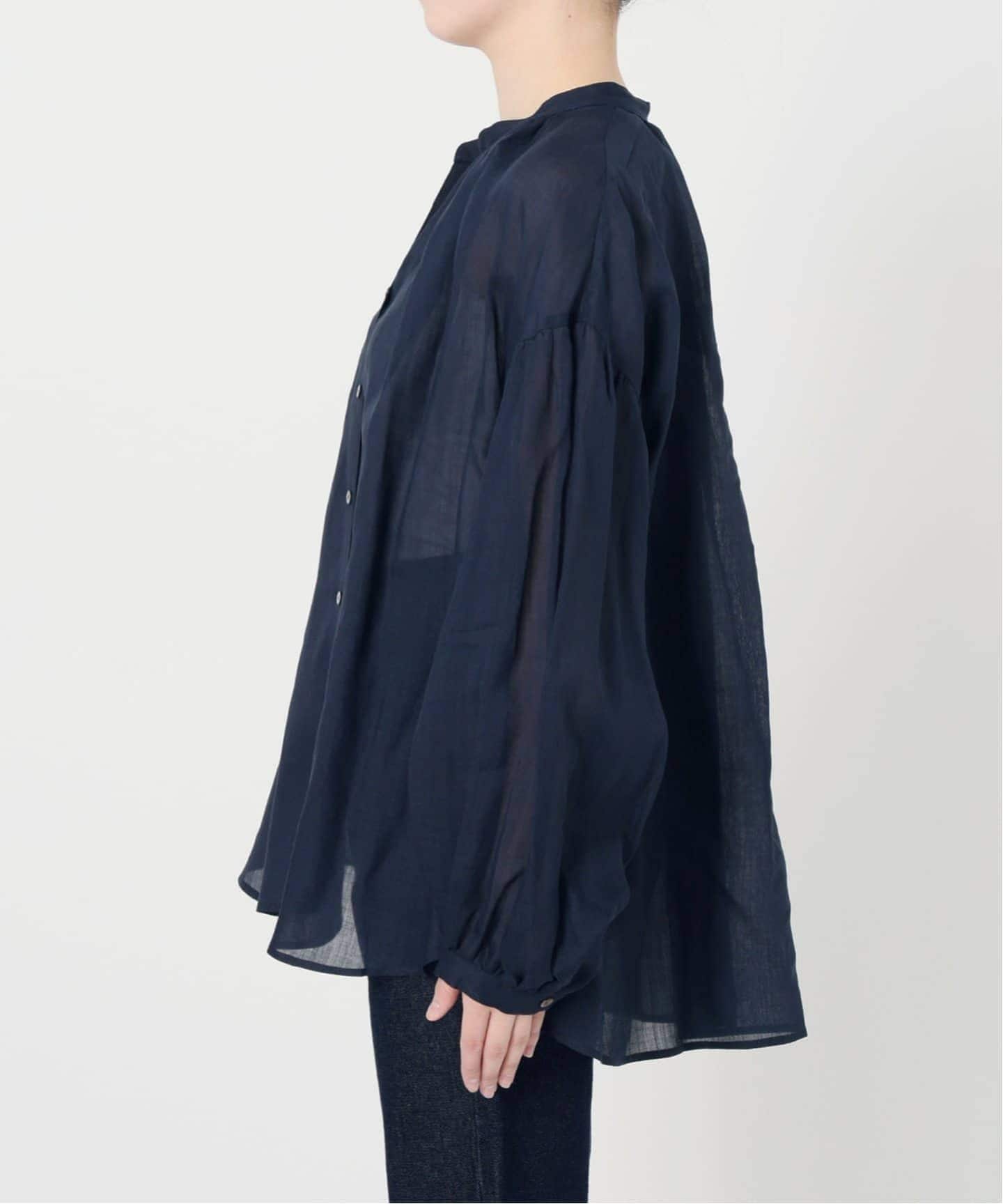 美品　⭐︎スローブイエナ⭐︎ ラミースキッパーシャツ 追加》ラミースキッパーシャツ（シャツ／ブラウス）｜SLOBE IENA