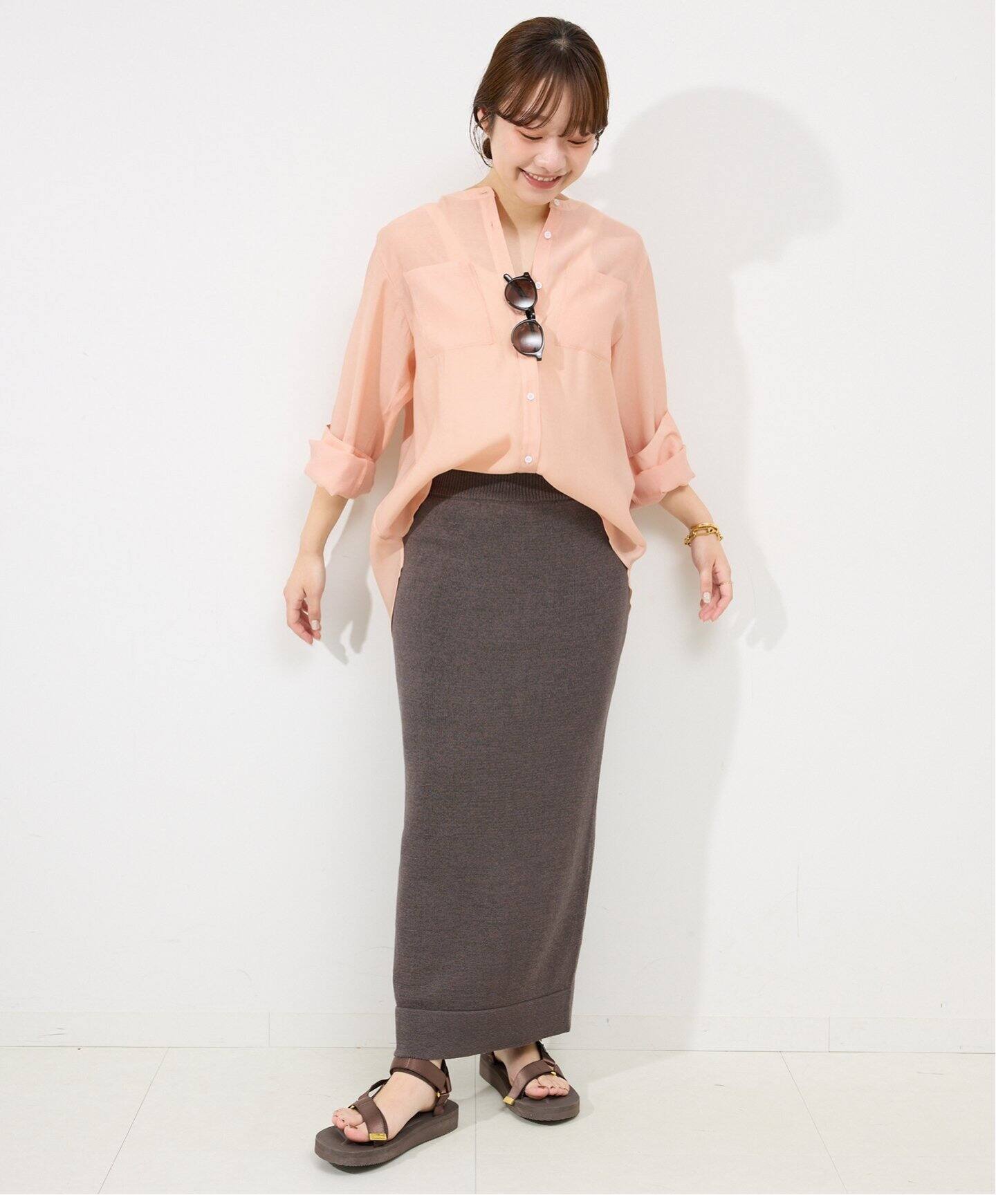 シアーノーカラーシャツ（シャツ／ブラウス）｜SLOBE IENA（スローブ  