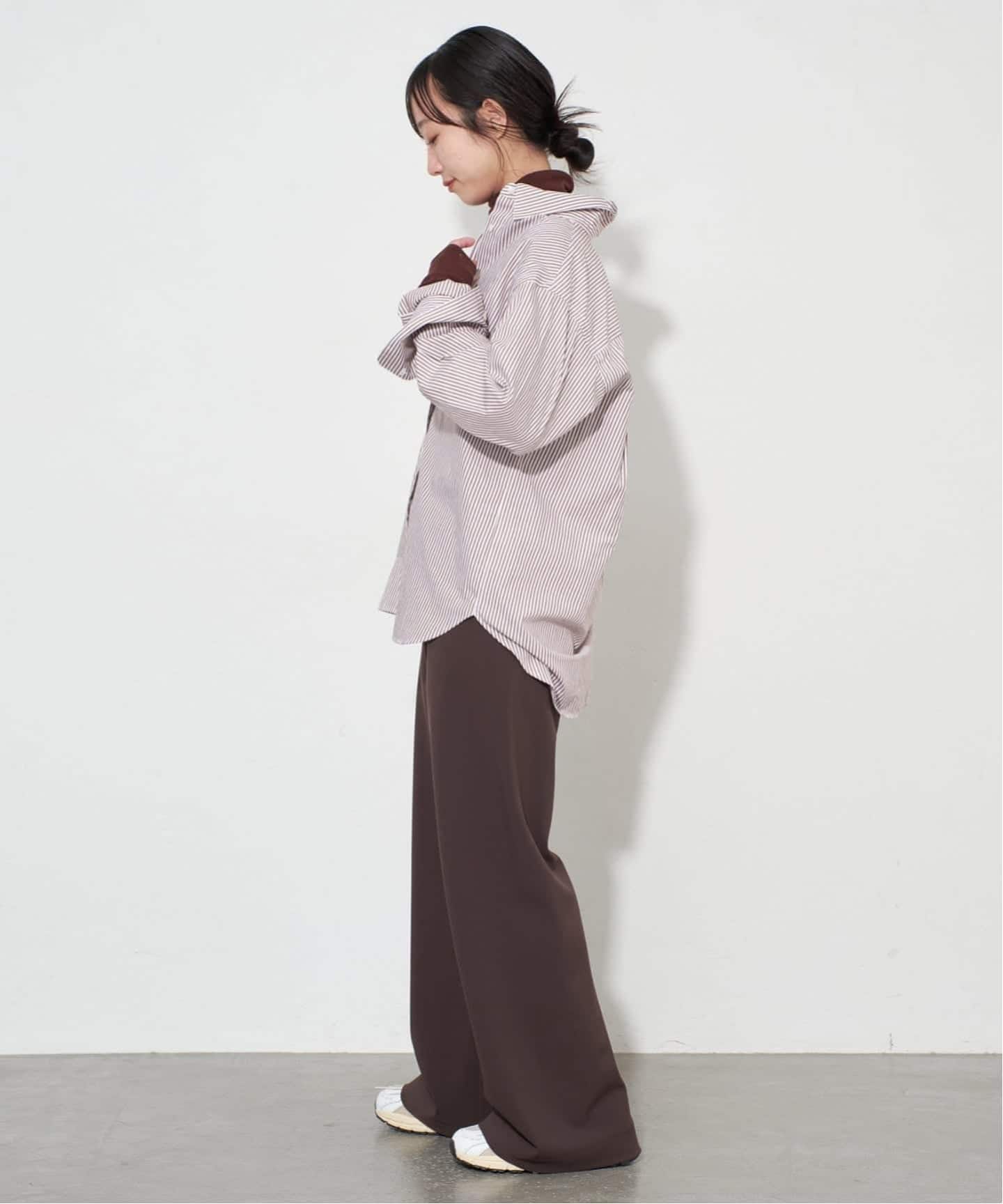 コットンブロードベーシックシャツ（シャツ／ブラウス）｜SLOBE IENA