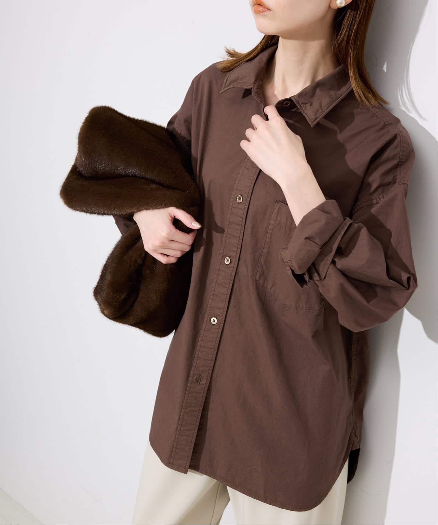 ボーイシャツ（シャツ／ブラウス）｜SLOBE IENA（スローブ イエナ）の