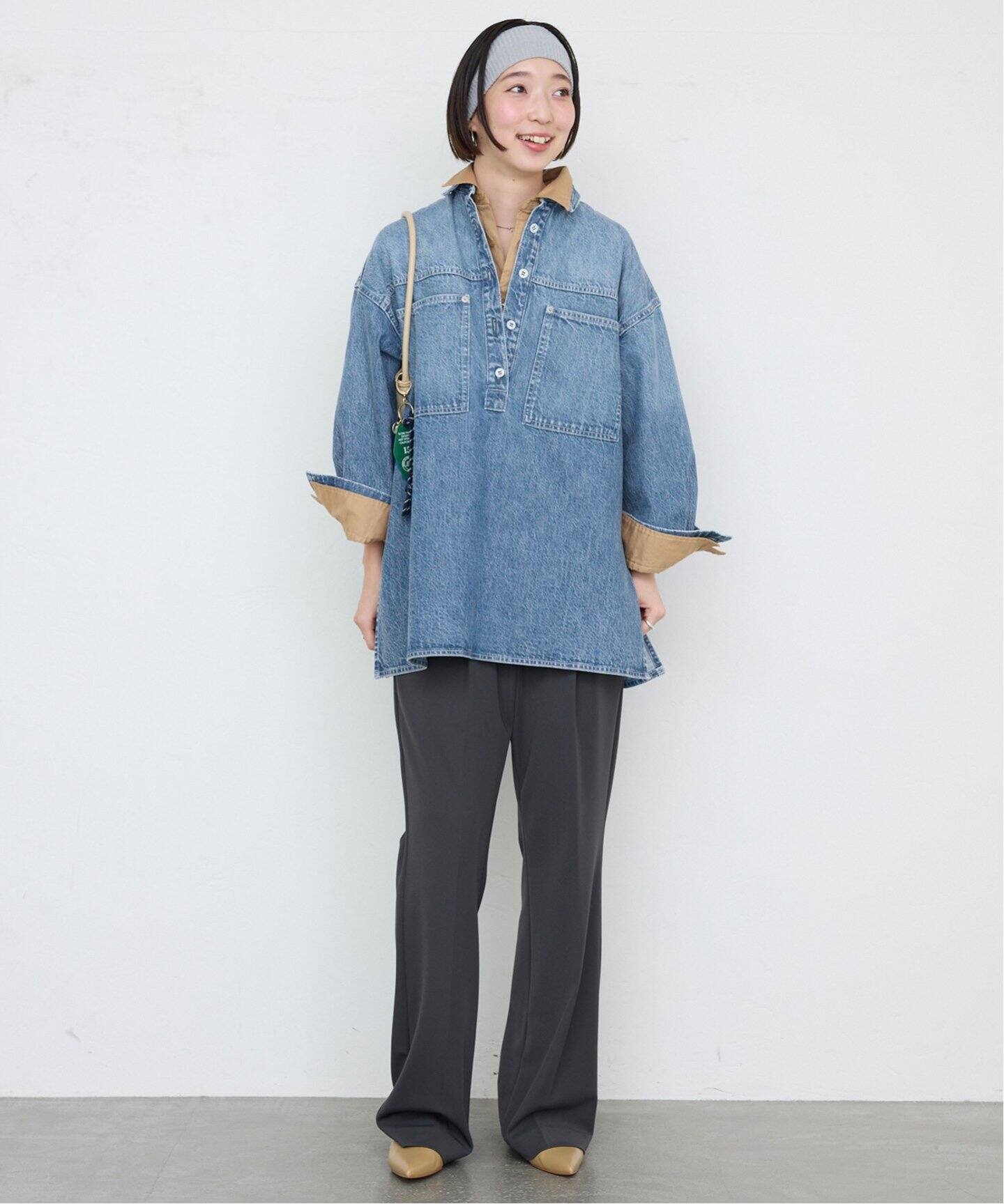 LE DENIM フィールドオーバーチュニック（シャツ／ブラウス）｜SLOBE 