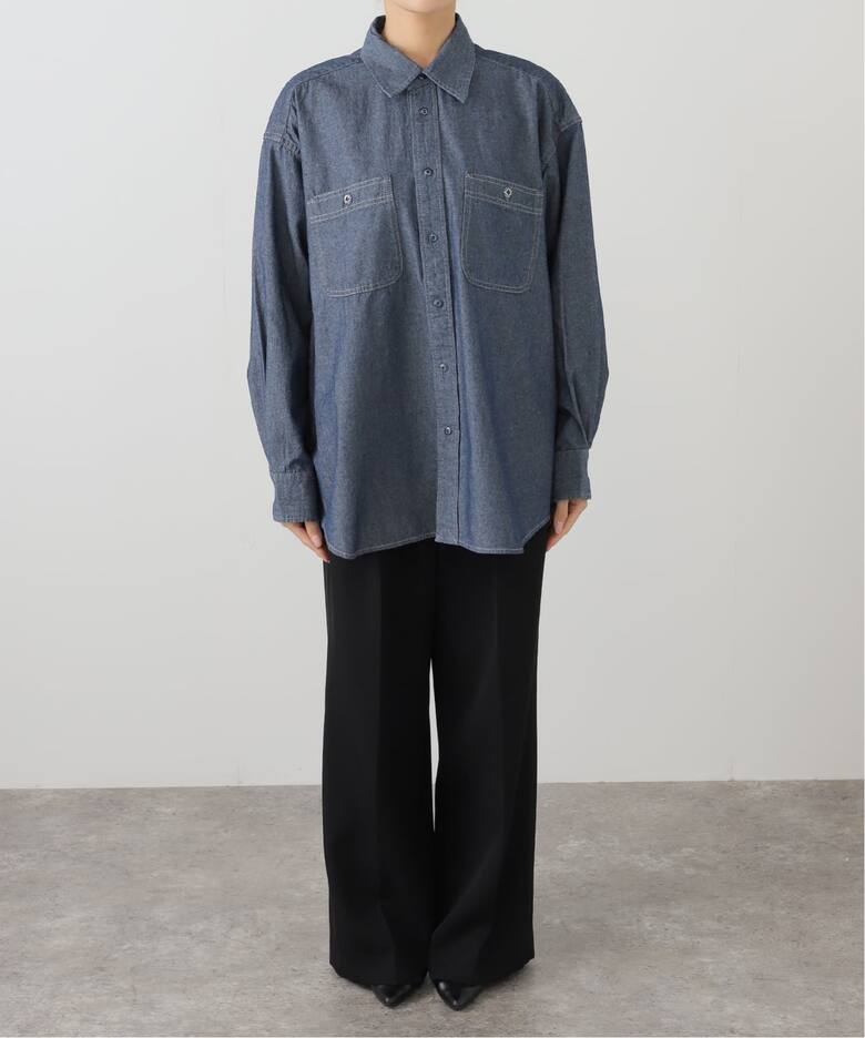 LEDENIM ライトオーバーシャツ（シャツ／ブラウス）｜SLOBE IENA  
