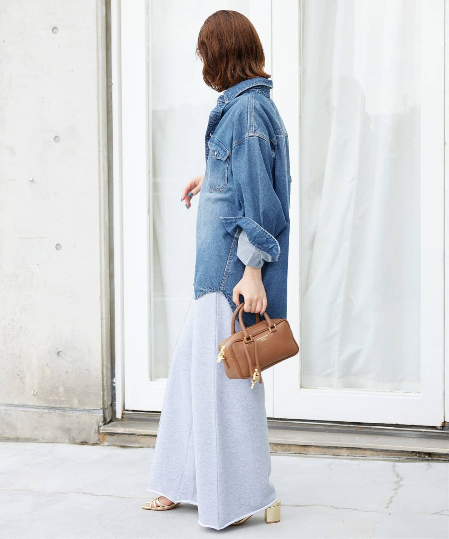 WEB限定/追加予約》LE DENIM BDUシャツ（シャツ／ブラウス