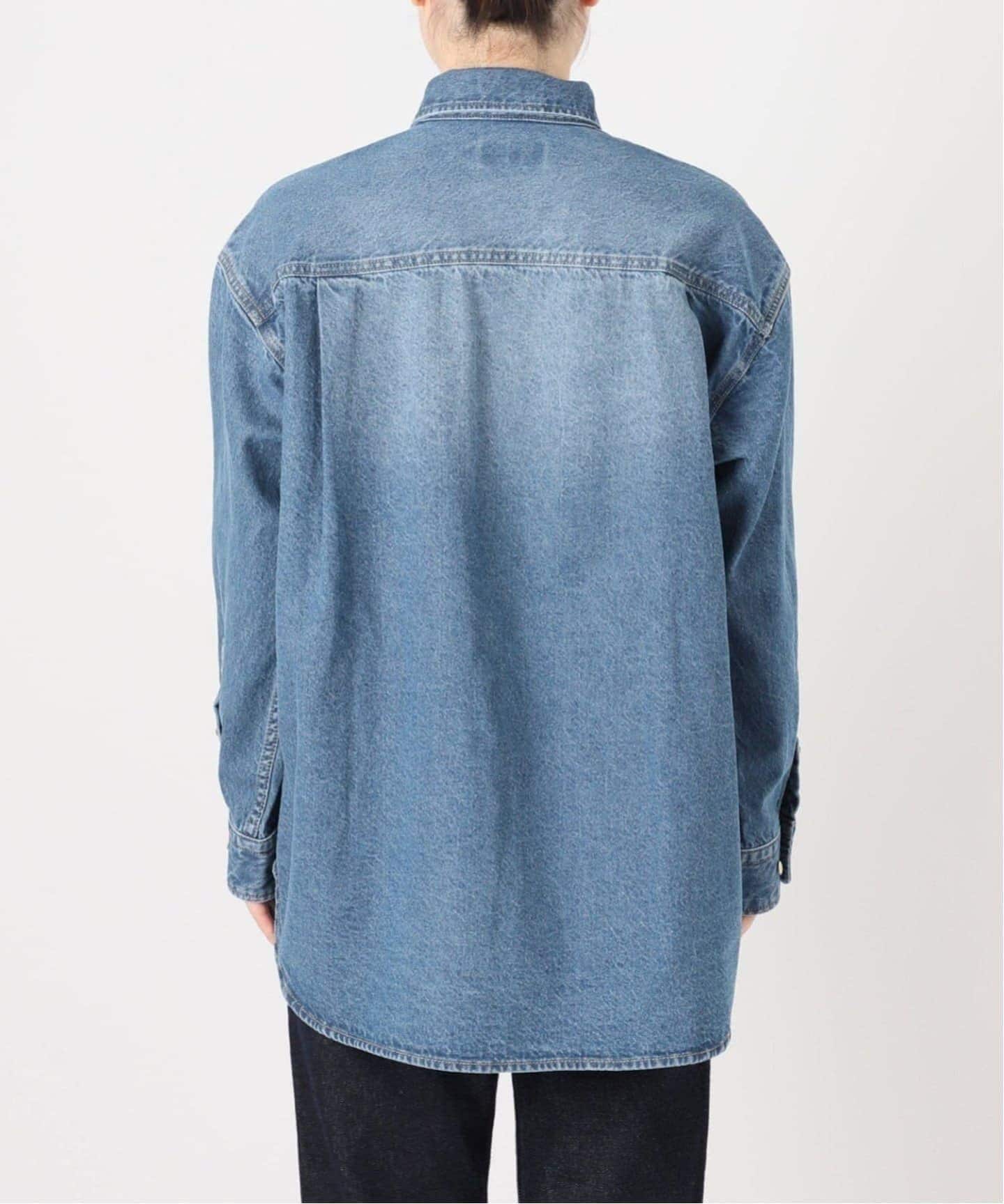 WEB限定/追加》LE DENIM BDUデニムシャツ（シャツ／ブラウス