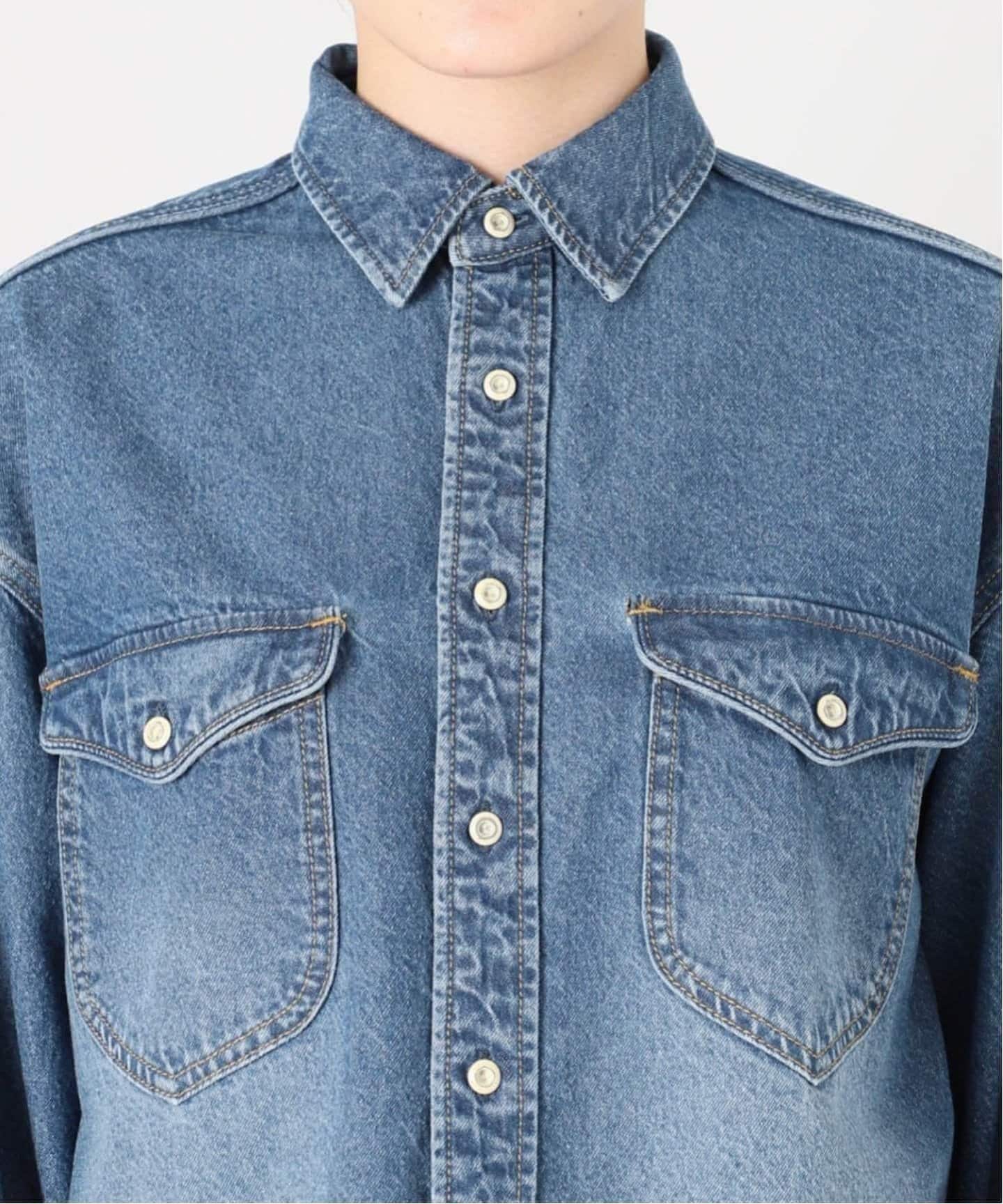 SLOBE IENA　LE DENIM BDUシャツ SLOBE IENA｜《WEB限定/追加》LE DENIM BDUシャツ | Rakuten