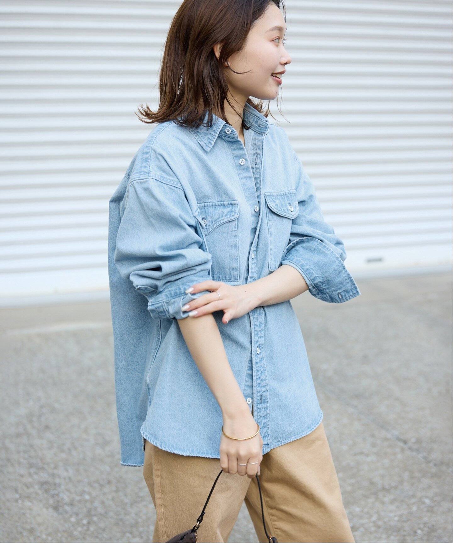 LE DENIM ウエスタンシャツ（シャツ／ブラウス）｜SLOBE IENA
