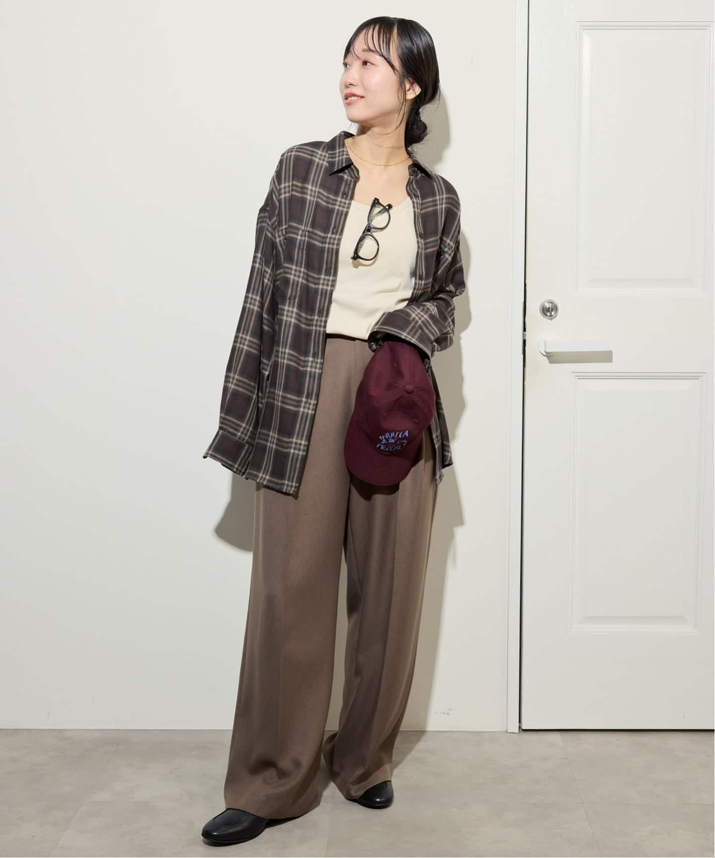 ビエラチェックルーズシャツ（シャツ／ブラウス）｜SLOBE IENA