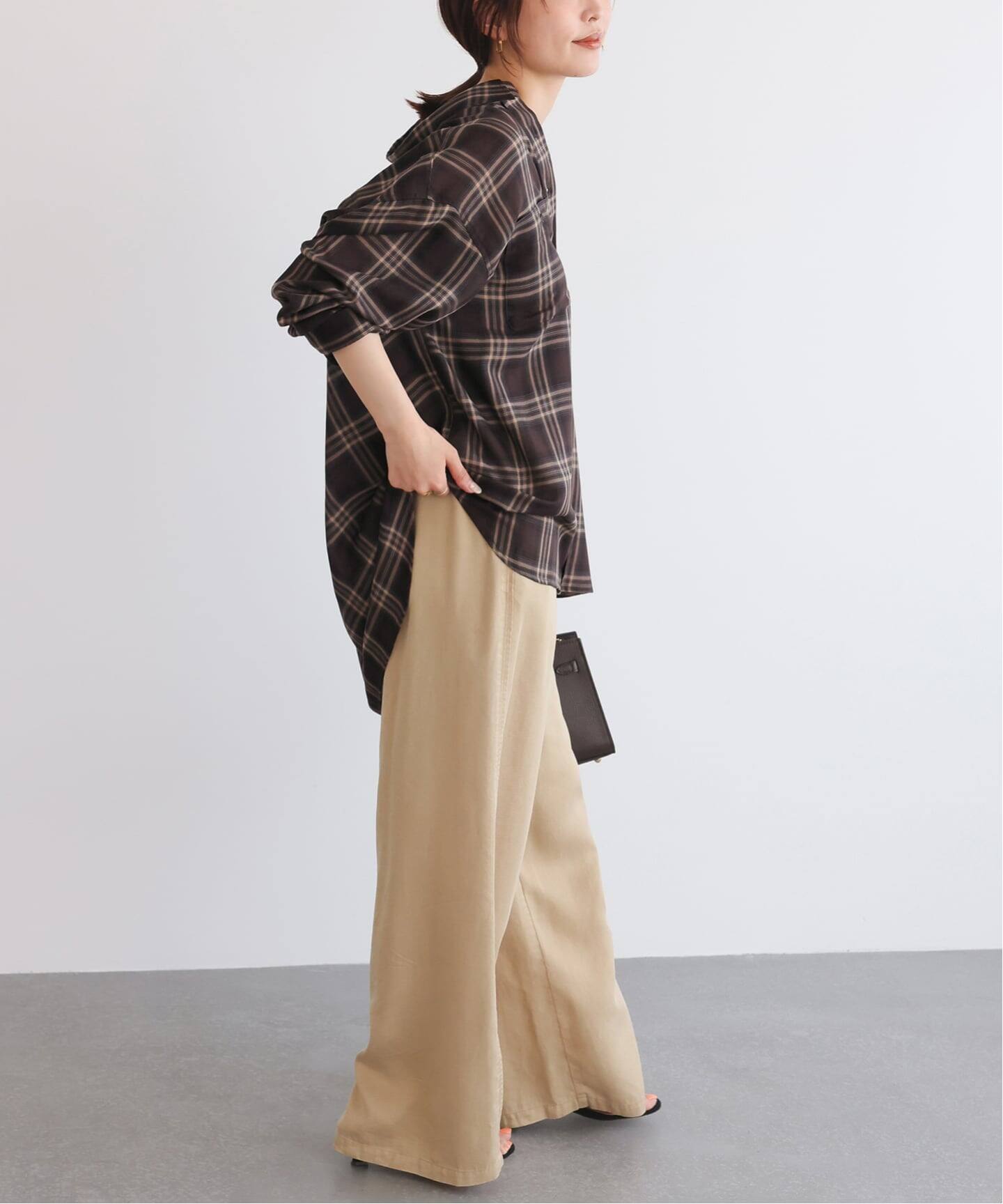 追加》ビエラチェックルーズシャツ（シャツ／ブラウス）｜SLOBE IENA