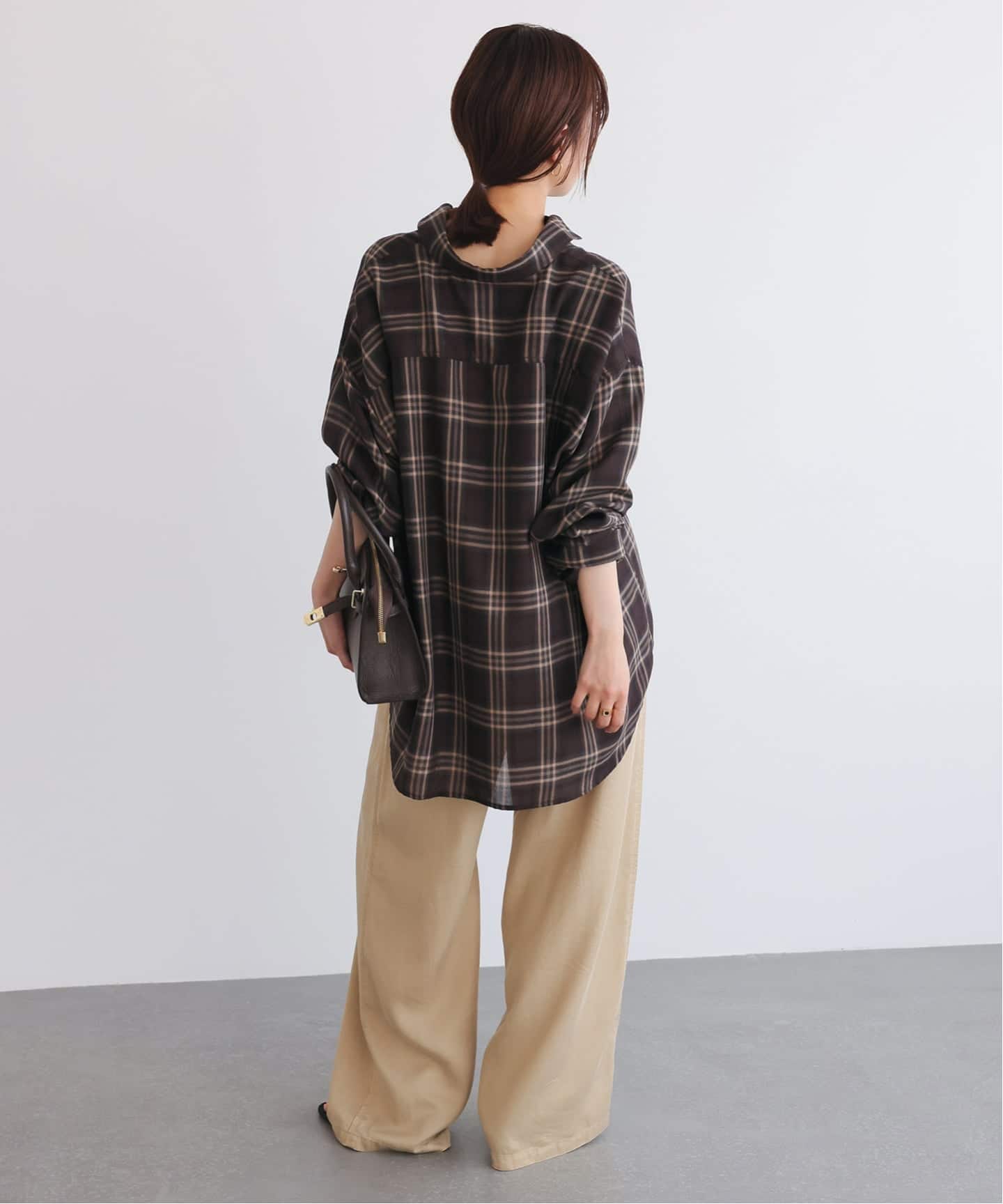 追加》ビエラチェックルーズシャツ（シャツ／ブラウス）｜SLOBE