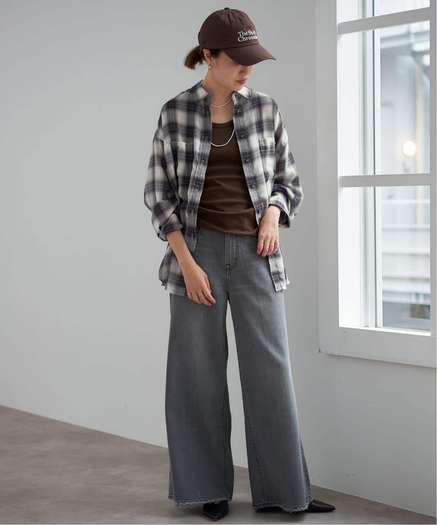 追加》ビエラチェックルーズシャツ（シャツ／ブラウス）｜SLOBE IENA