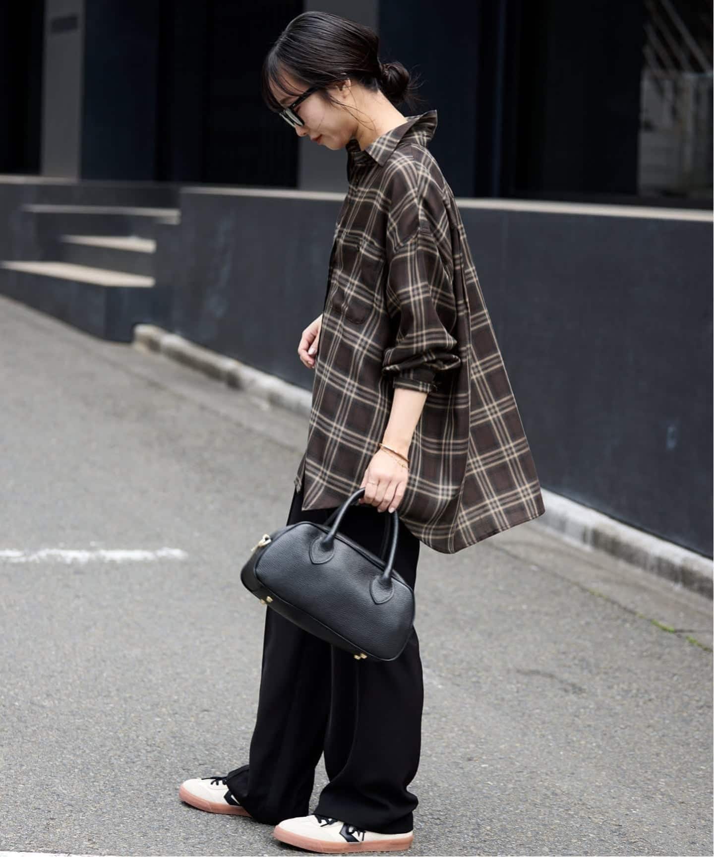 イエナ　ビエラチェックルーズシャツ SLOBE IENA（スローブイエナ） ブラウス シャツ 「追加」ビエラ