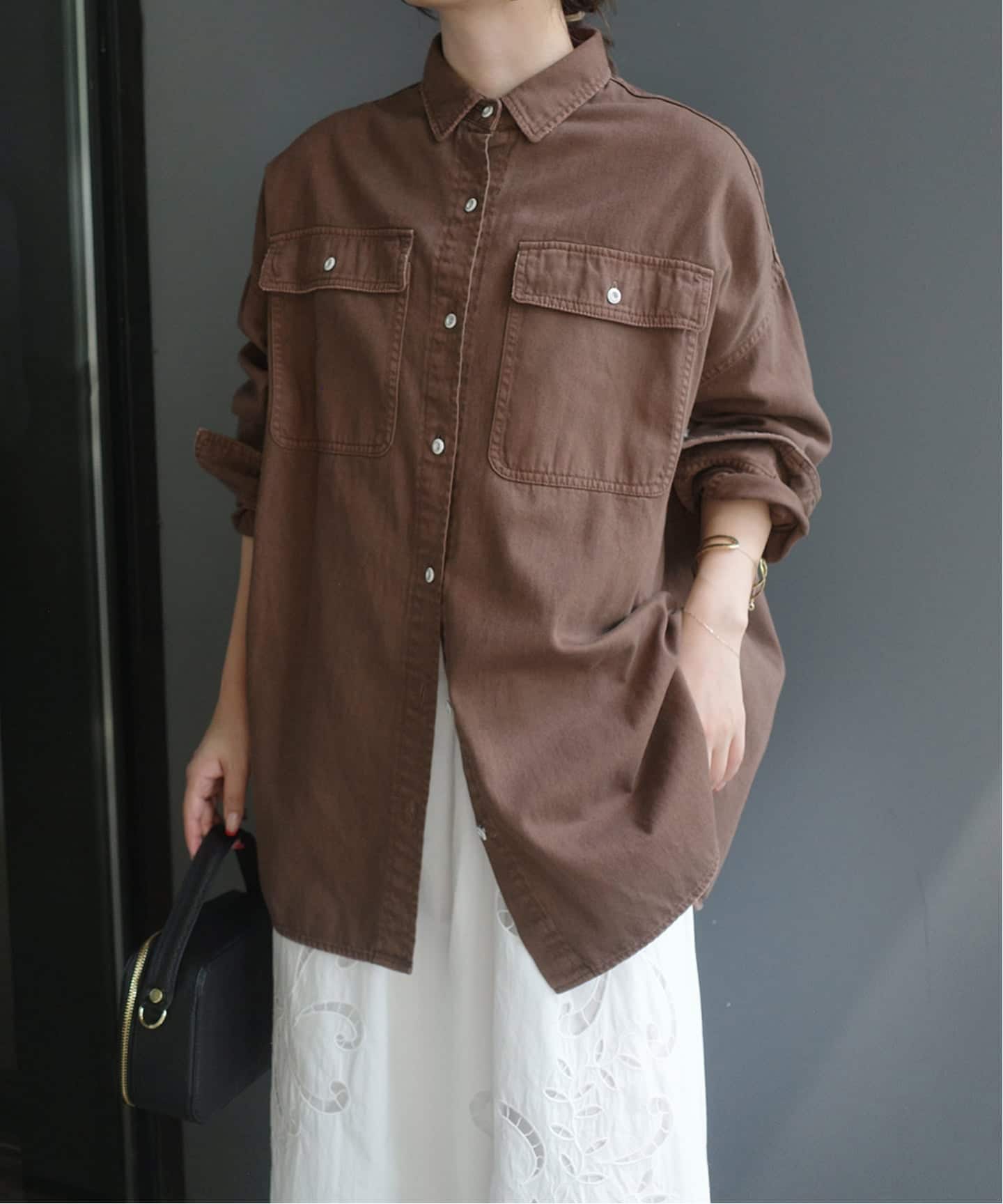 追加2》Healthy DENIM/ヘルシーデニム SLOBE別注 ビッグシャツ