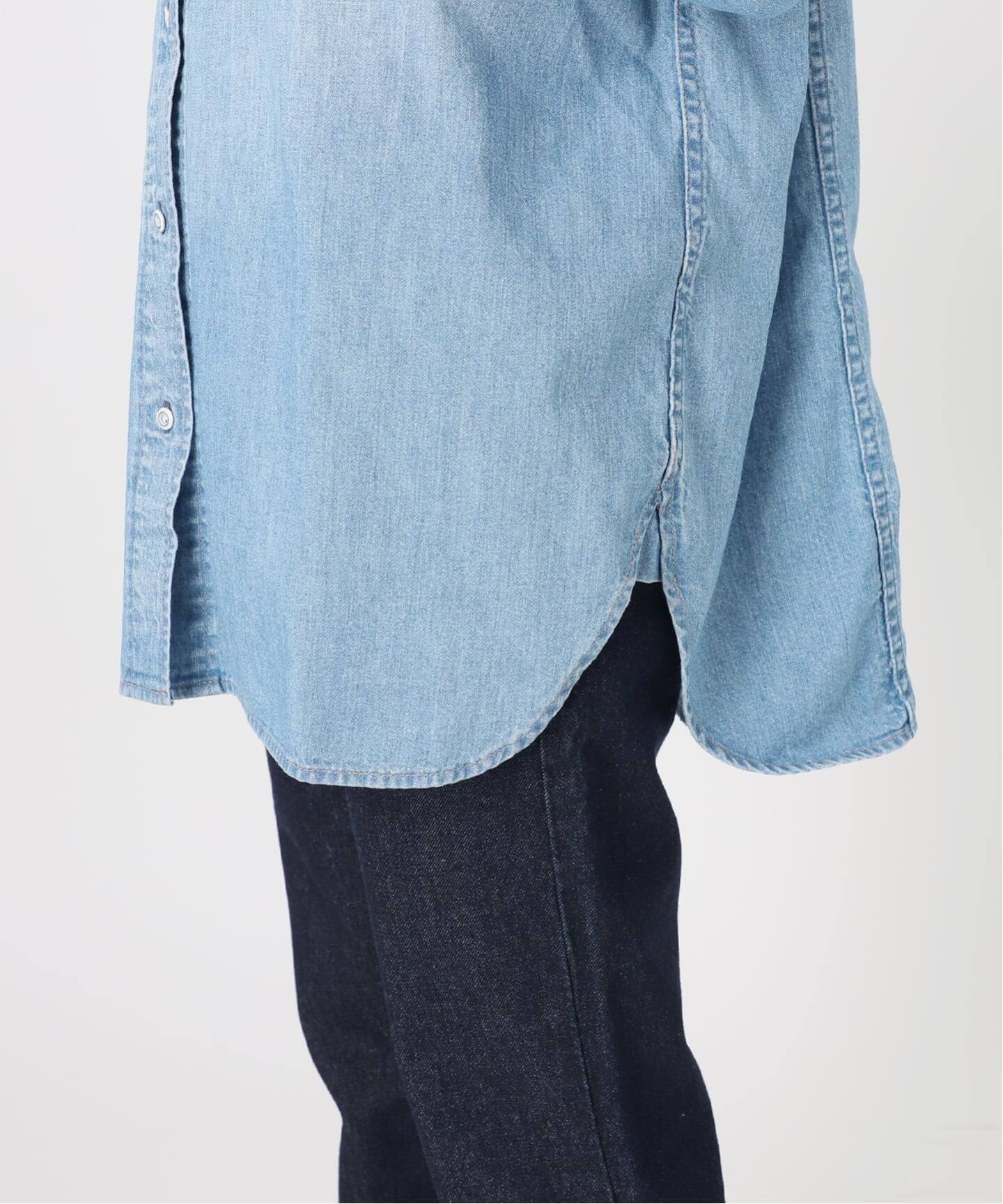 Healthy DENIM/ヘルシーデニムSLOB別注ビッグシャツALMOND 追加2》Healthy DENIM/ヘルシーデニム SLOBE別注 ビッグシャツ