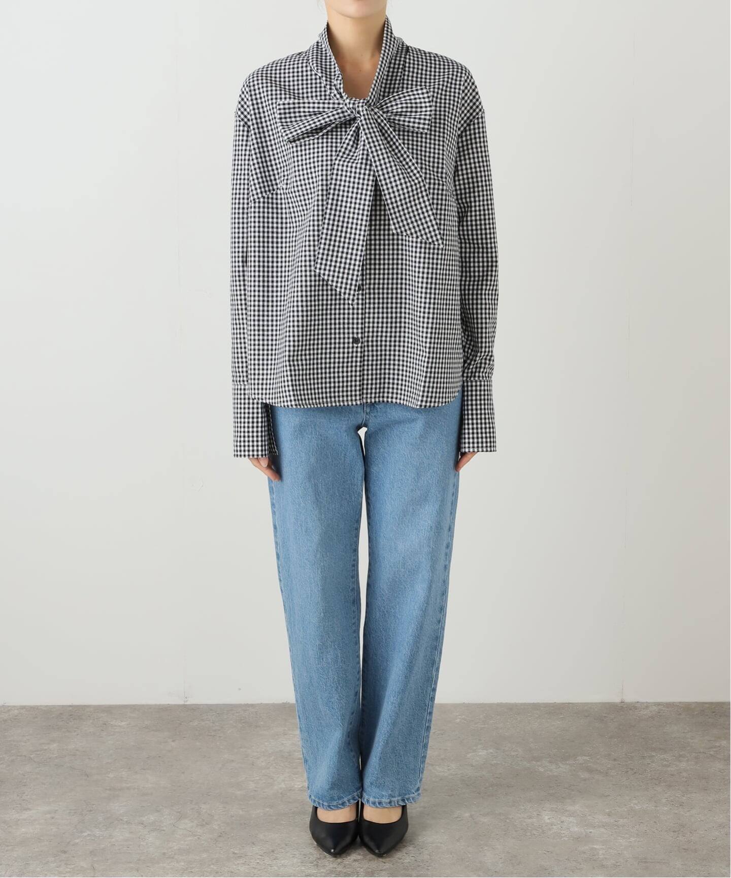 PROVOKE/プロヴォーク ギンガムボウタイシャツ PV-030071（シャツ