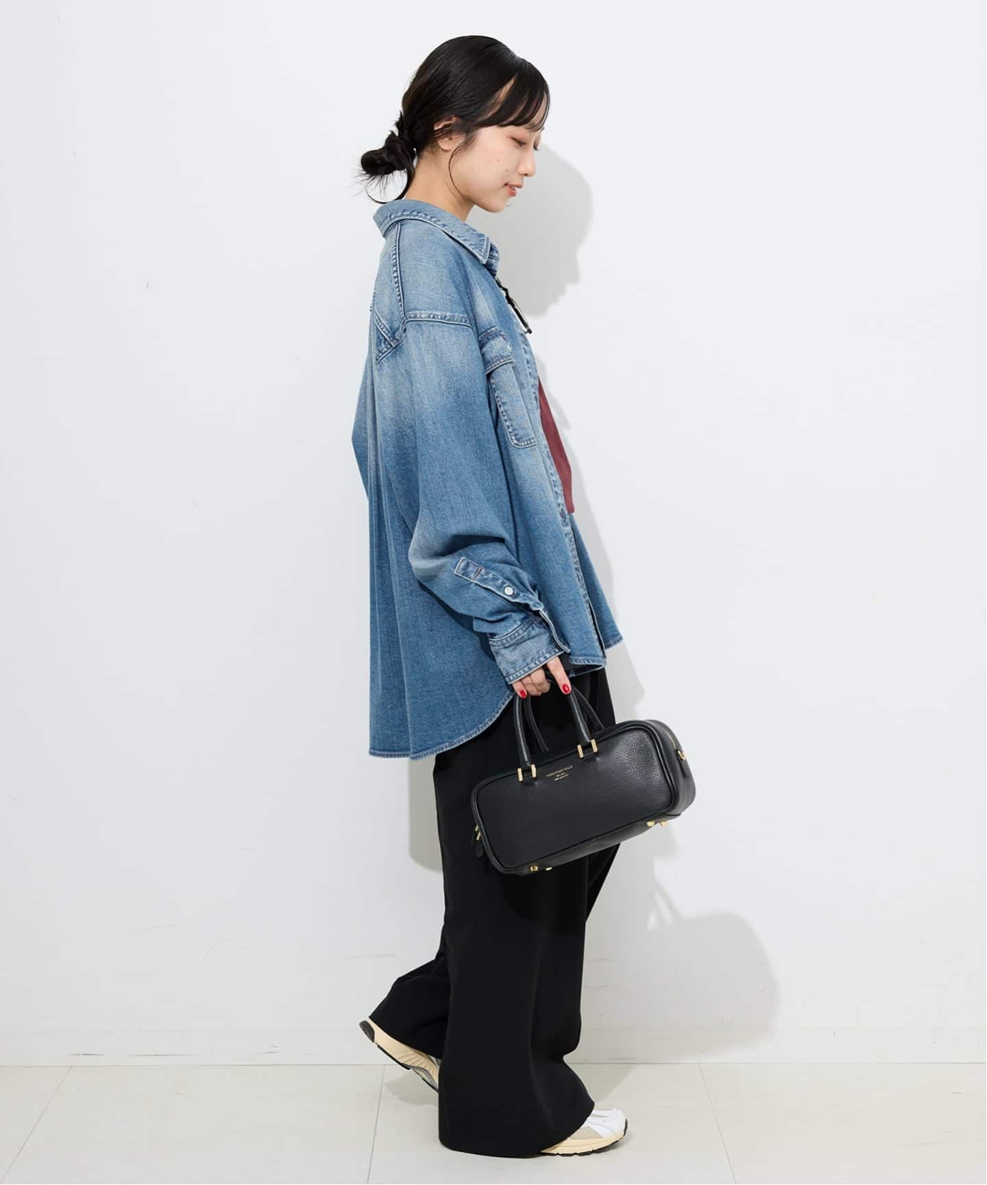 Healthy Denim ダークブルー デニムシャツ B:MING LIFE STORE by BEAMS｜Healthy DENIM / Almond オーバー