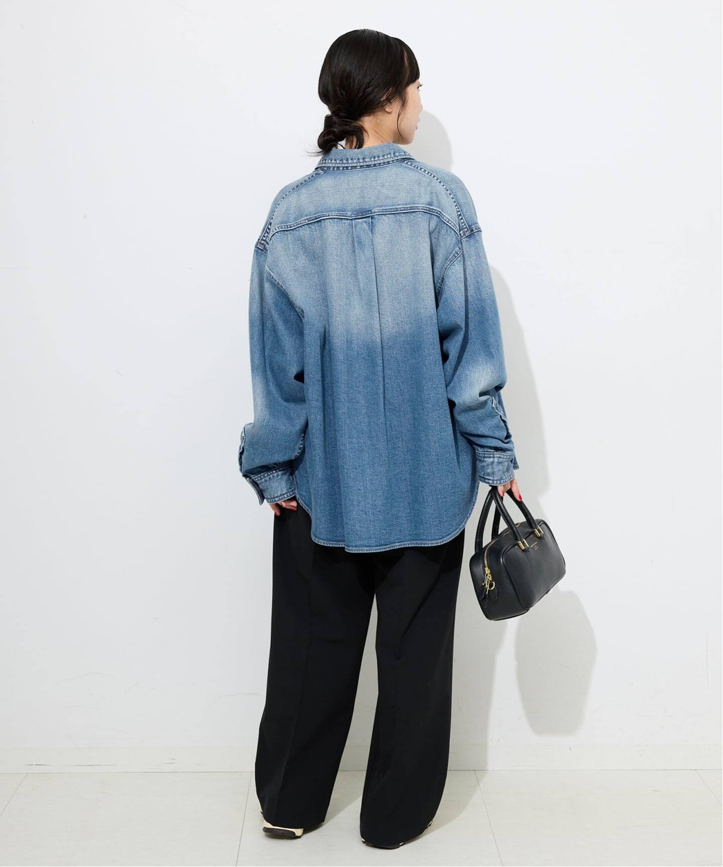 Healthy DENIM/ヘルシーデニム SLOBE別注 デニムシャツ petit Almond
