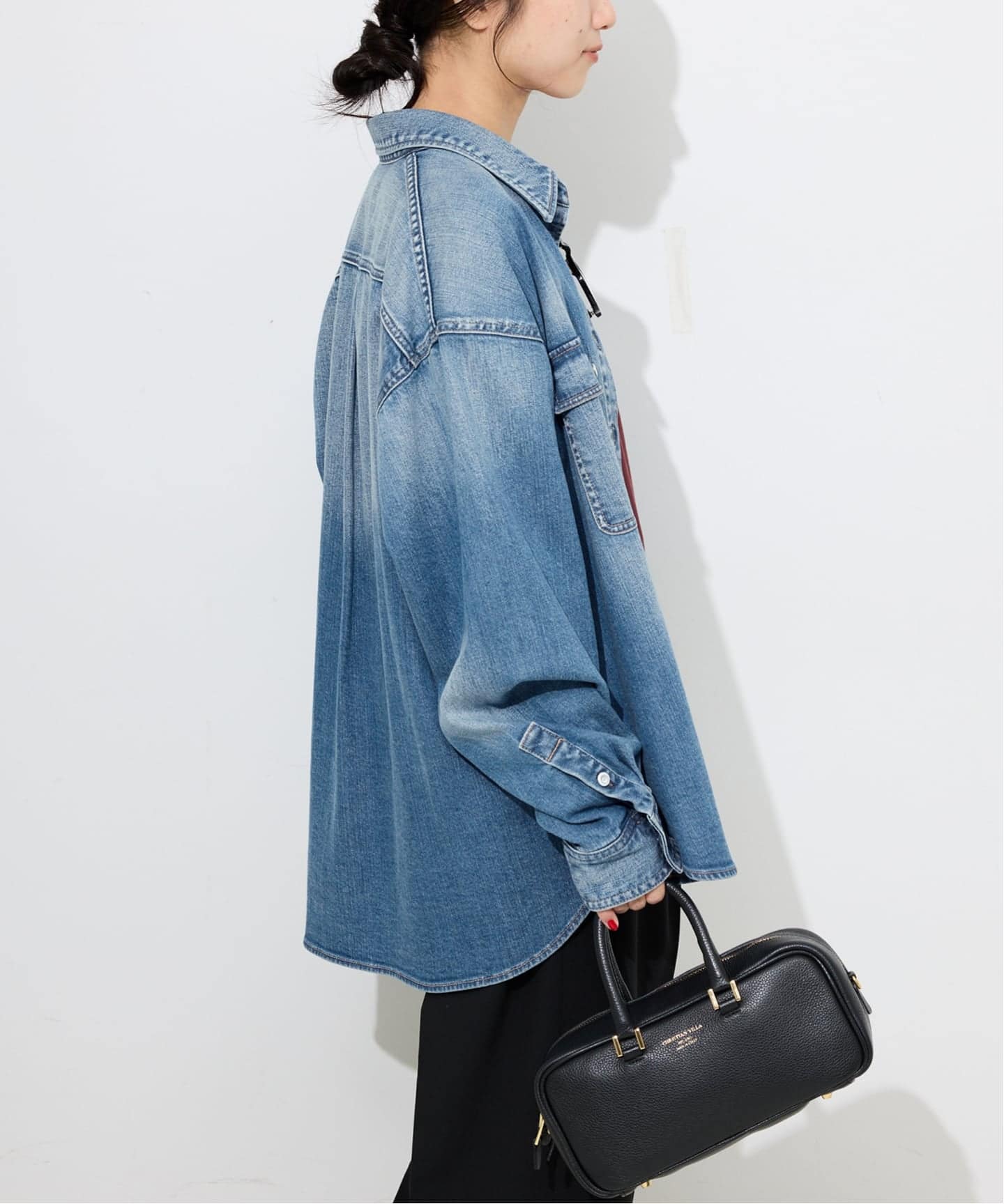 Healthy DENIM/ヘルシーデニム SLOBE別注 デニムシャツ petit Almond