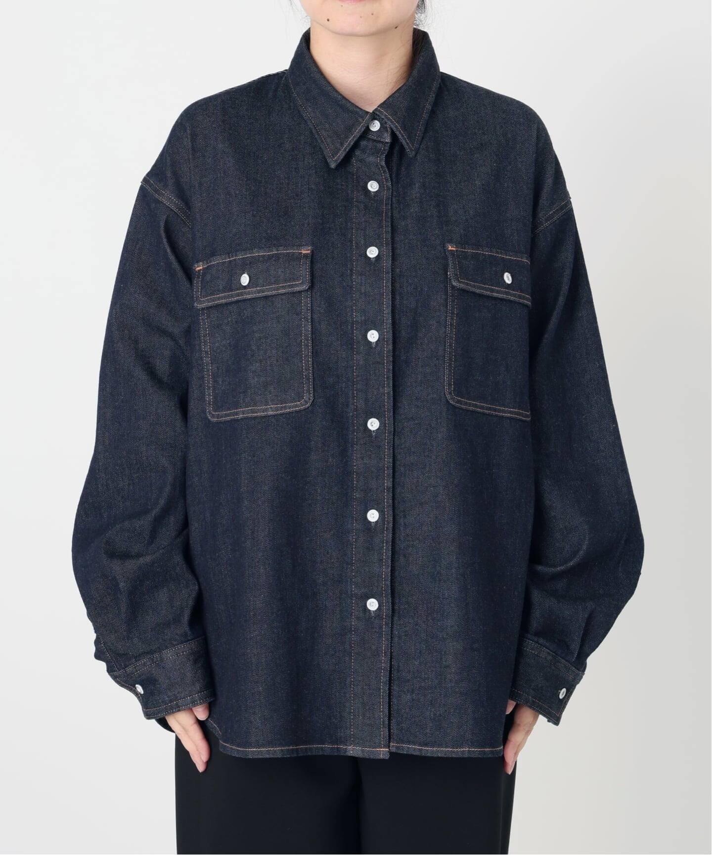 Healthy DENIM/ヘルシーデニム SLOBE別注 デニムシャツ petit Almond