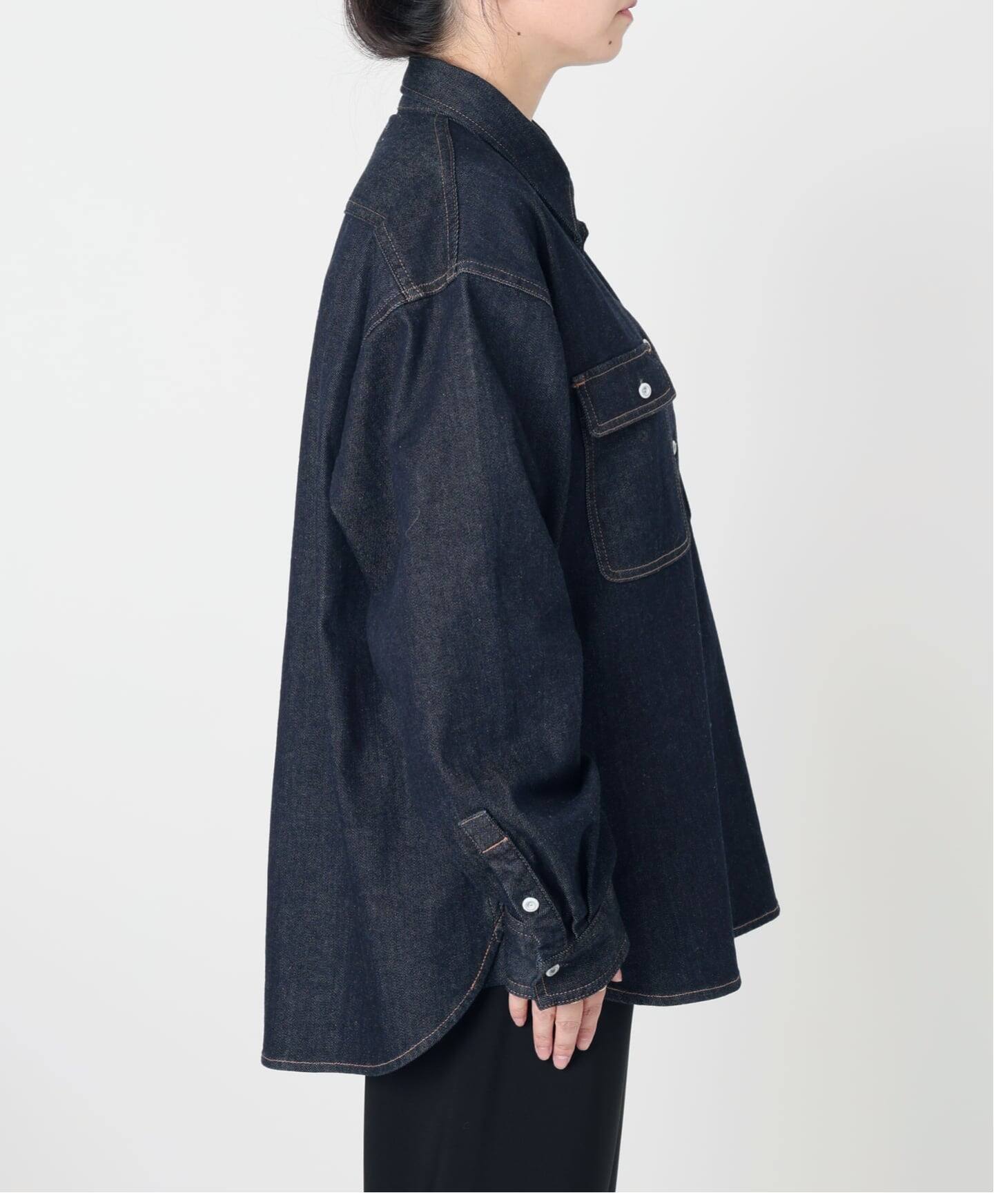 新品ヘルシーデニムシャツ Healthy DENIM/ヘルシーデニム SLOBE別注 デニムシャツ petit