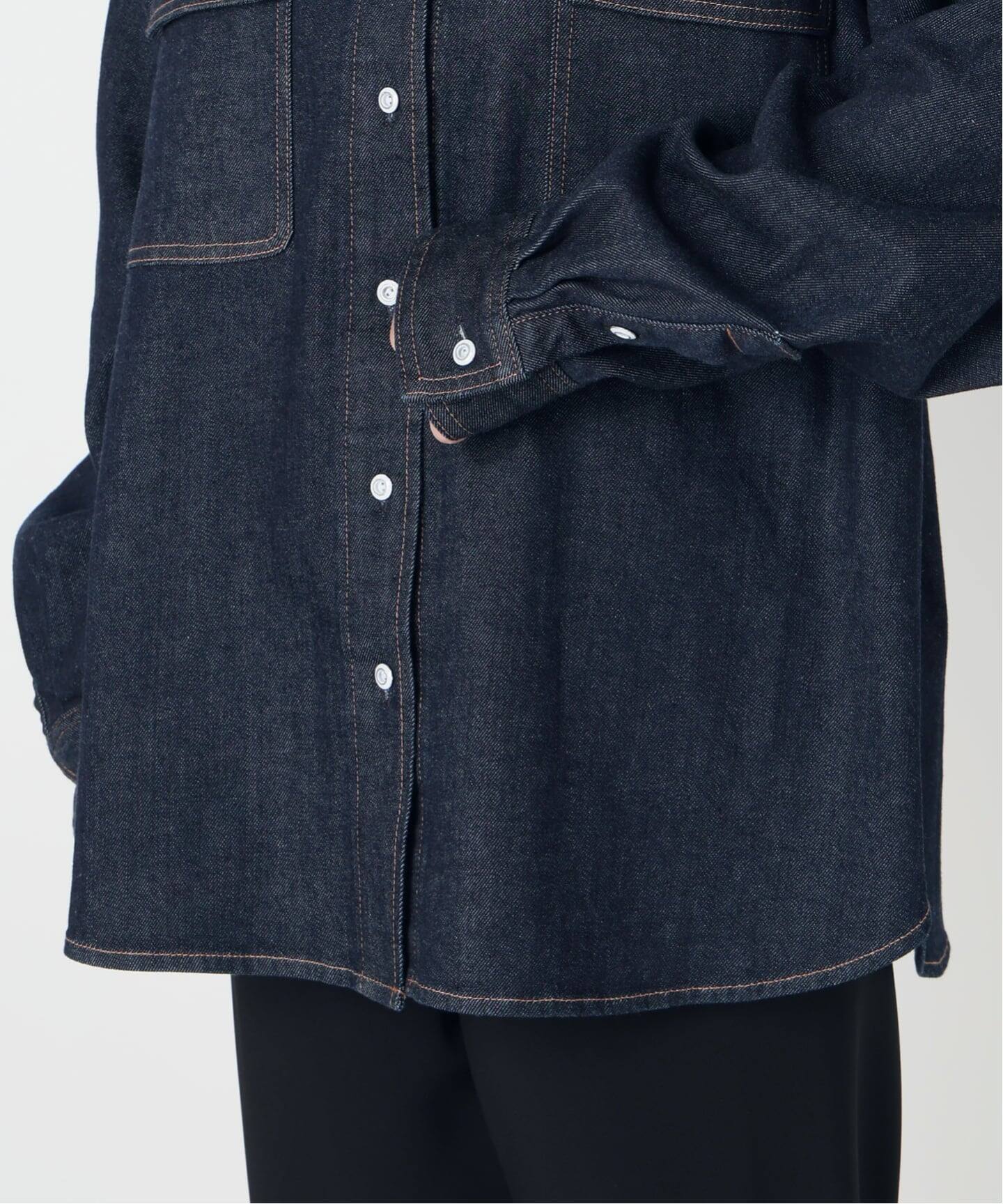 Healthy DENIM/ヘルシーデニム SLOBE別注 デニムシャツ petit Almond