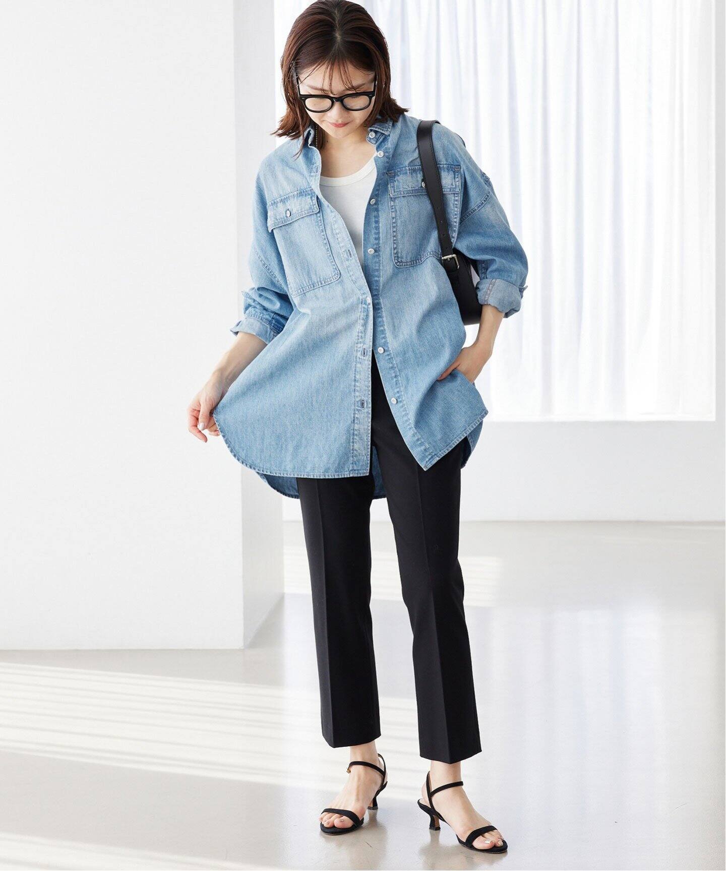 healthy denim ヘルシーデニム slobe別注 ビッグシャツ 追加2》Healthy DENIM/ヘルシーデニム SLOBE別注 ビッグシャツ