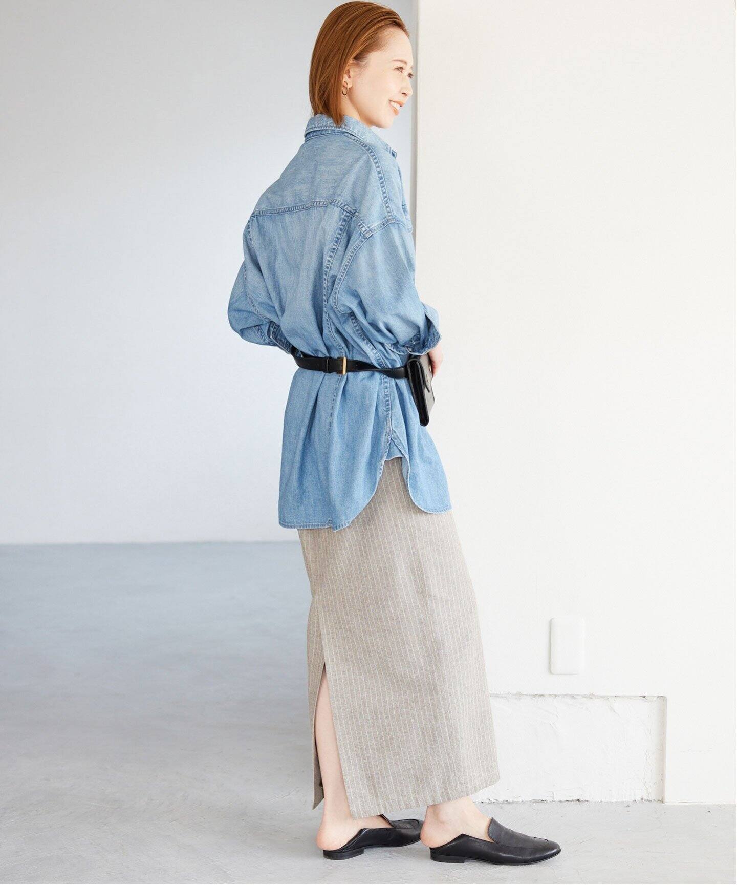 追加》Healthy DENIM/ヘルシーデニム SLOBE別注 ビッグシャツ
