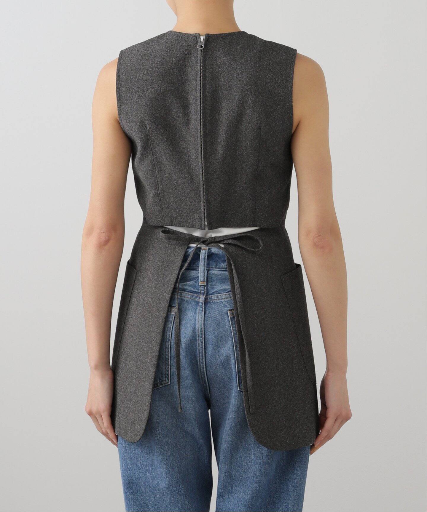 トップス CLANE APRON TOPS CLANE/クラネ エプロン トップス 1822-4092（その他トップス