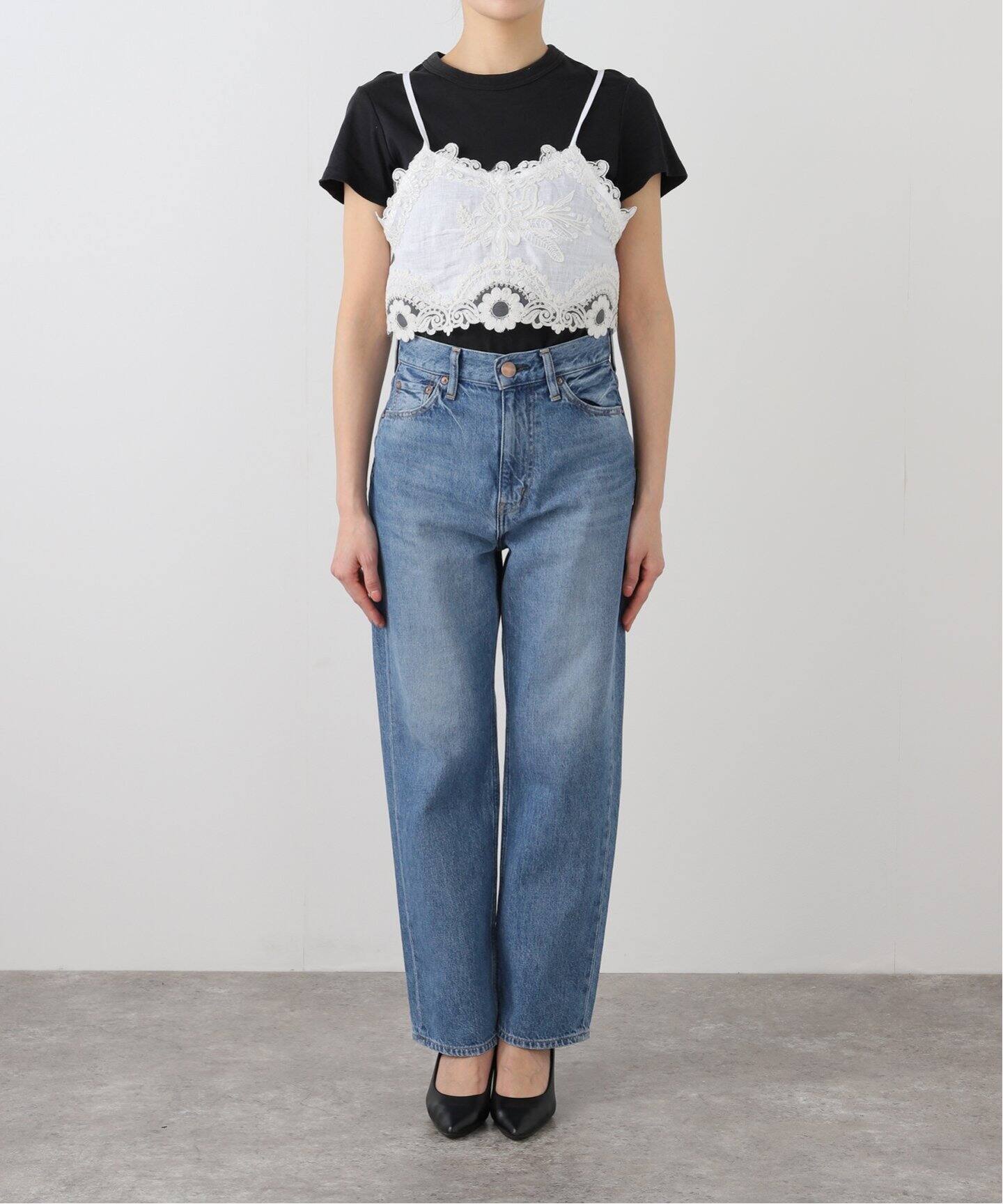 MAURIZIO MYKONOS/マウリツィオ ミコノス ショートレースキャミ  