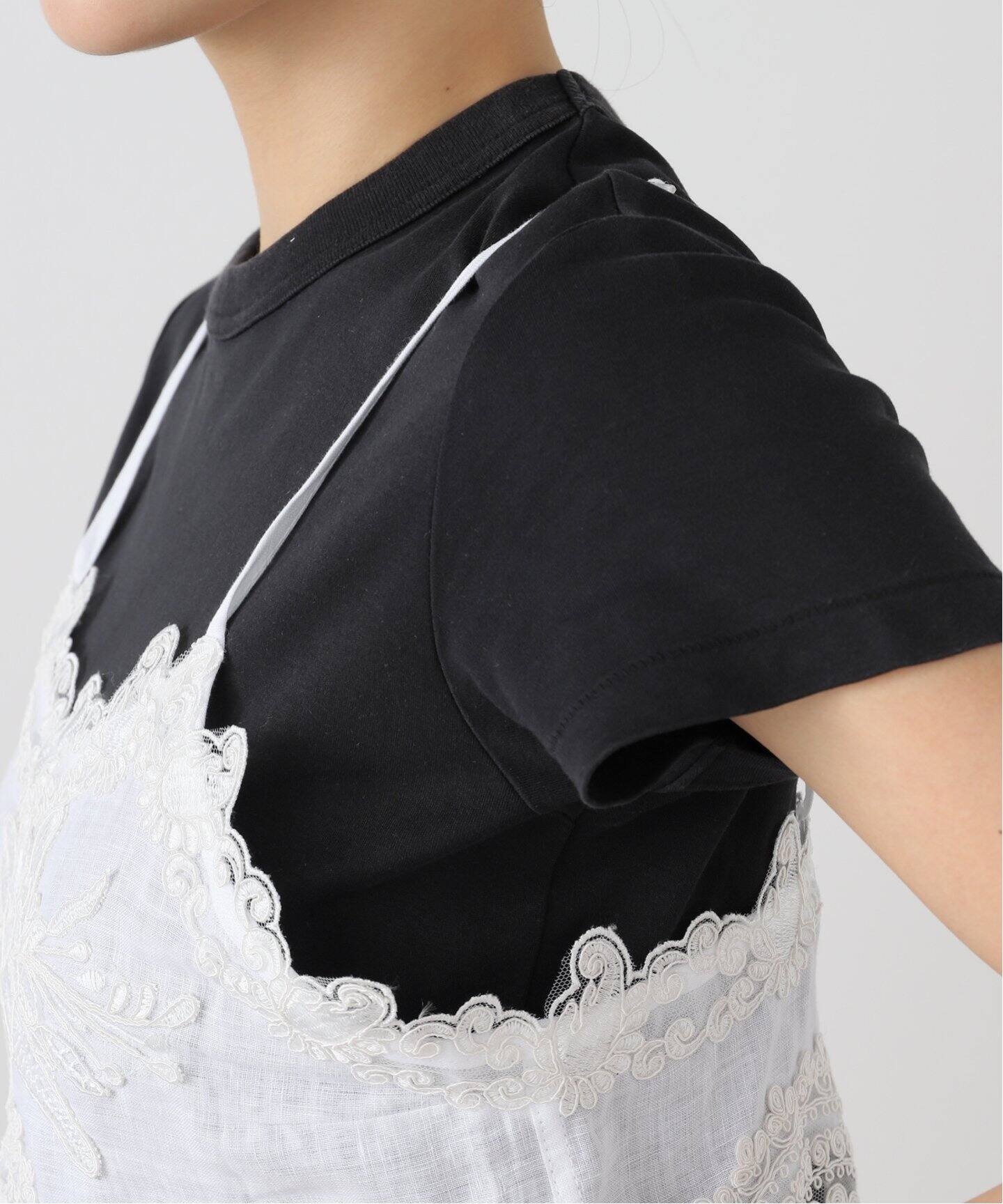 MAURIZIO MYKONOS/マウリツィオ ミコノス ショートレースキャミ  