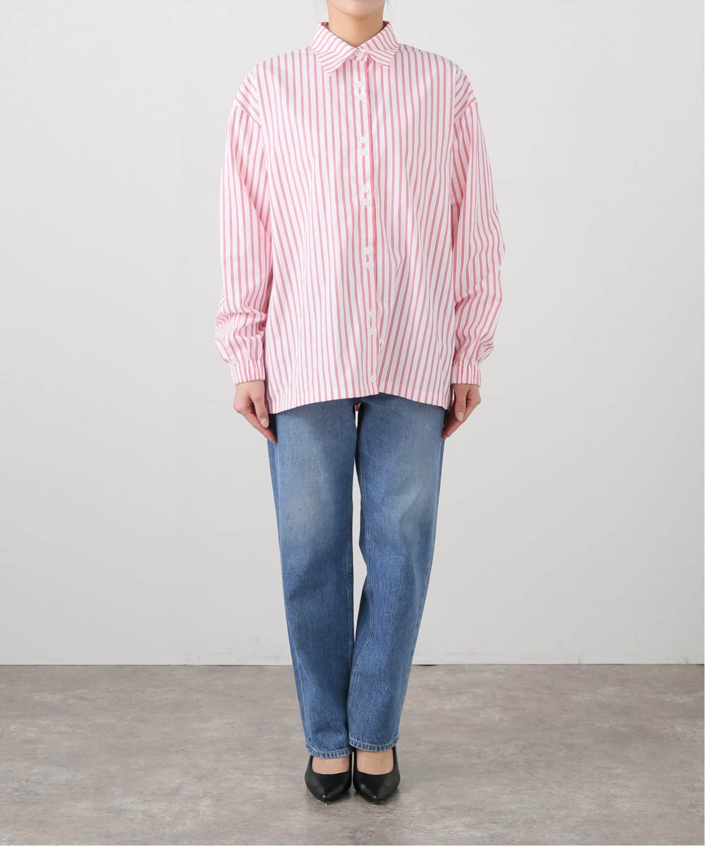 Hosbjerg【ホスビョーク】 HOSBJERG/ホスビョーグ ストライプシャツ 2653 SUSANNA SHIRT（シャツ