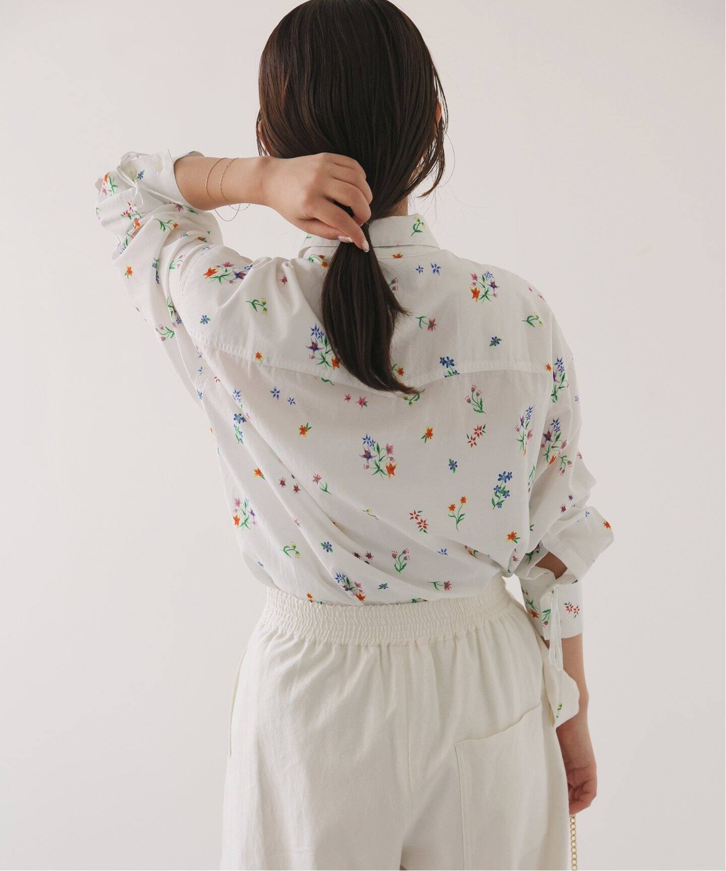 margaux/マルゴー flower western シャツ（シャツ／ブラウス