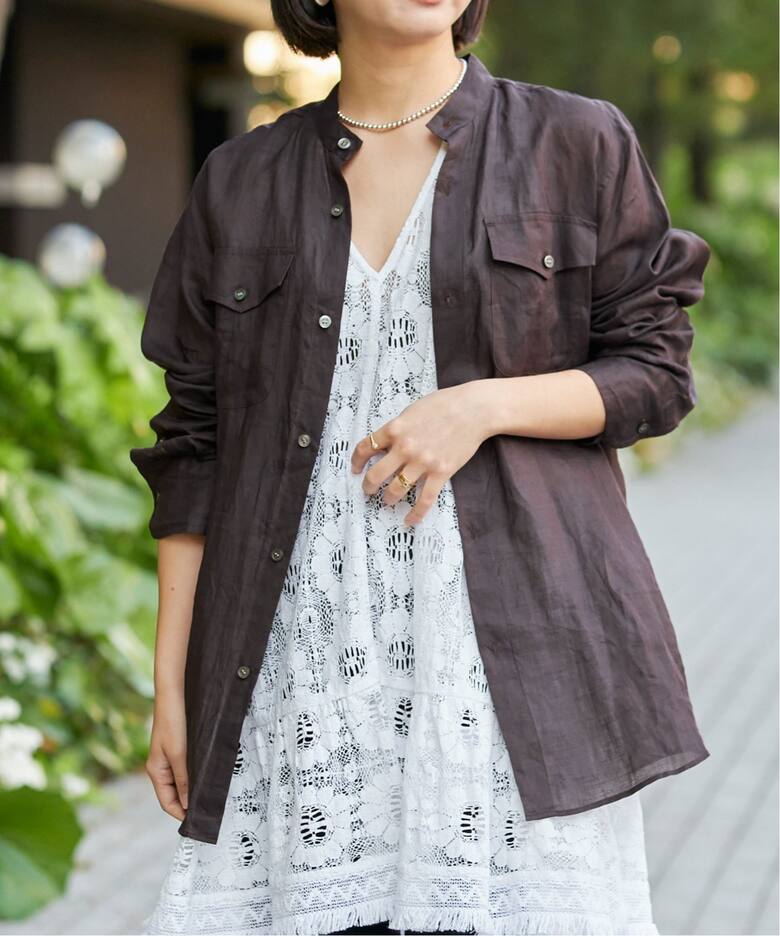 IENA LA BOUCLE ラミーシアーシャツ（シャツ／ブラウス）｜IENA 