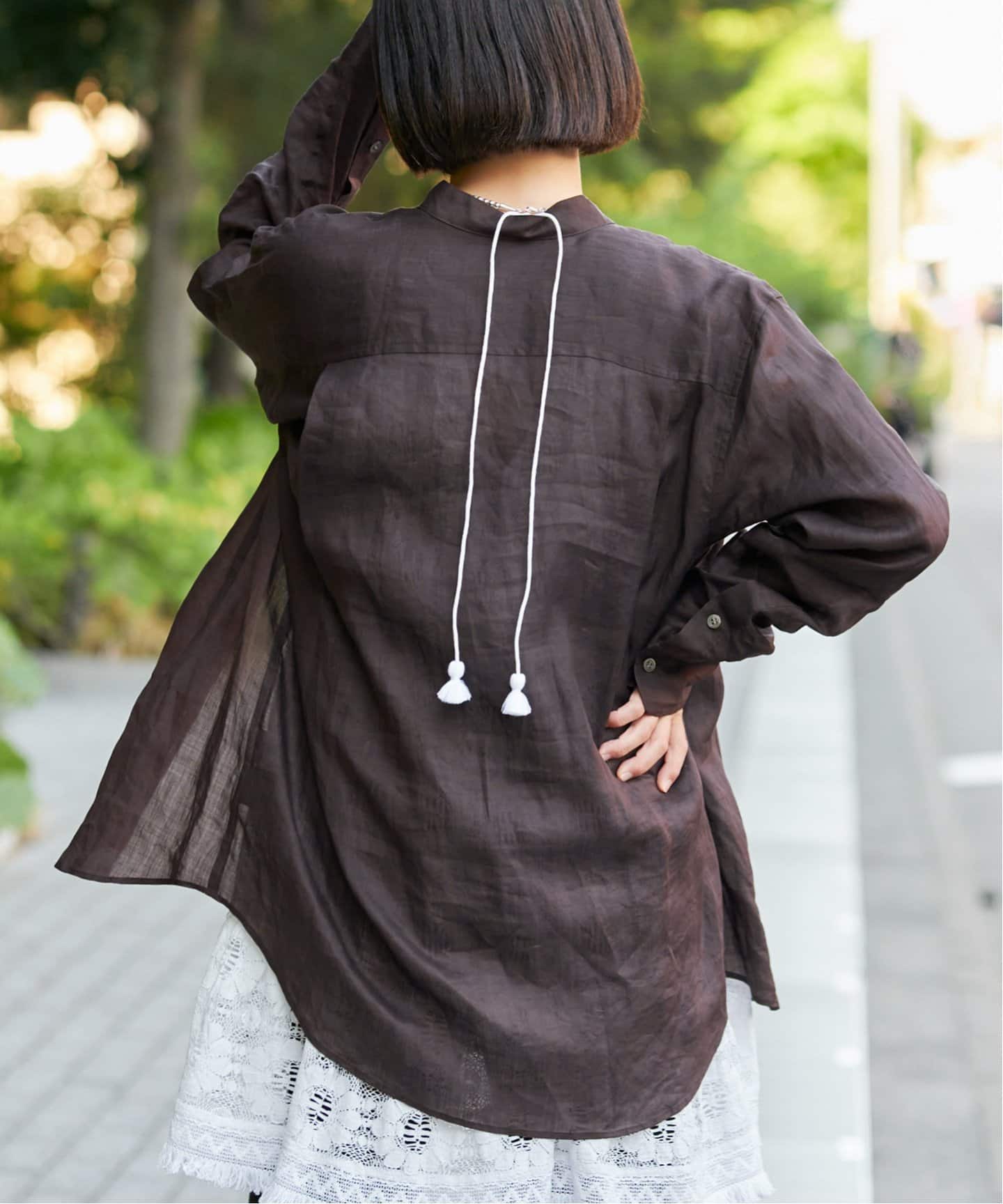 IENA LA BOUCLE ラミーシアーシャツ（シャツ／ブラウス）｜IENA