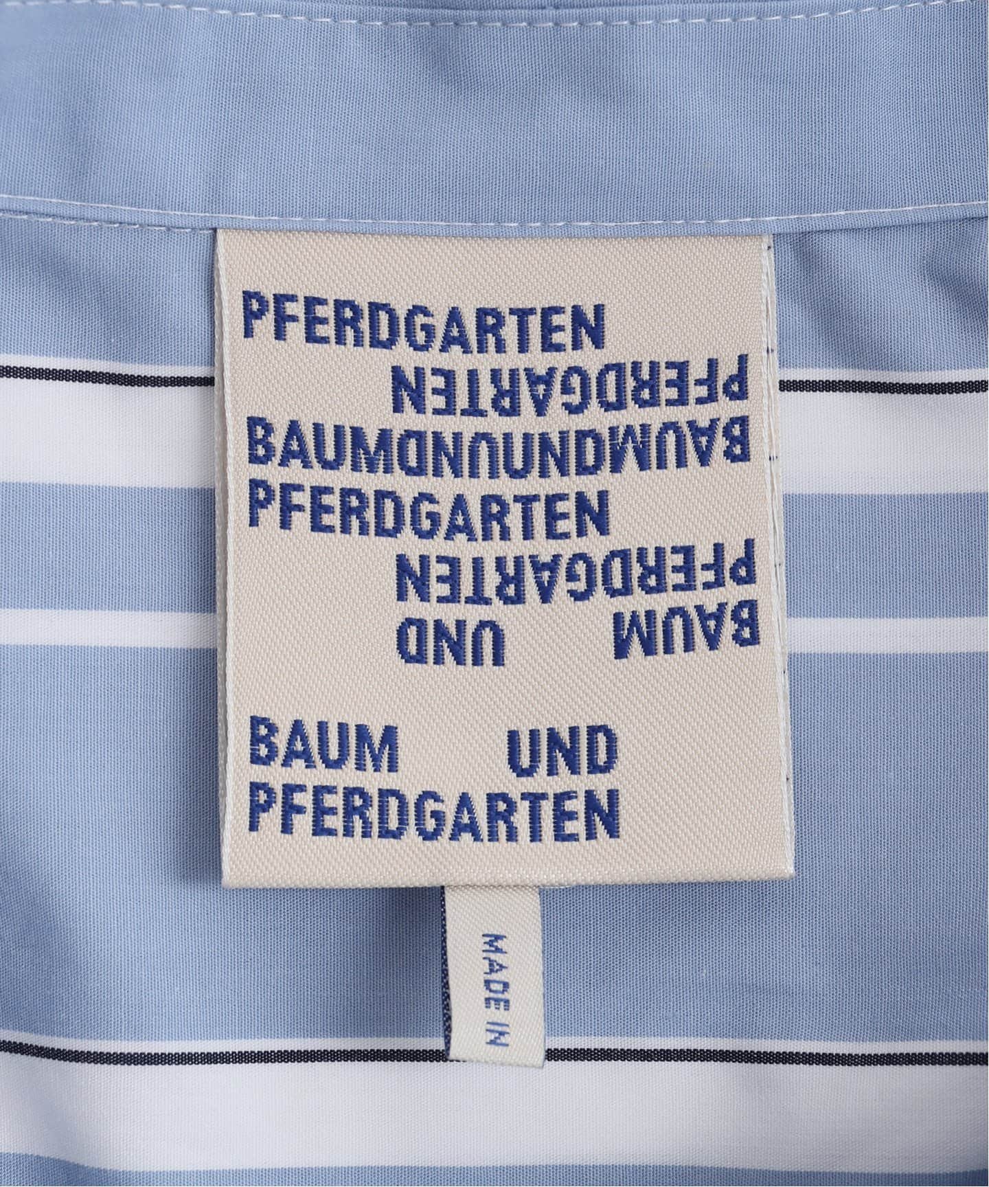 BAUM UND PFERDGARTEN/バウム ウンド ヘルガーデン stripe