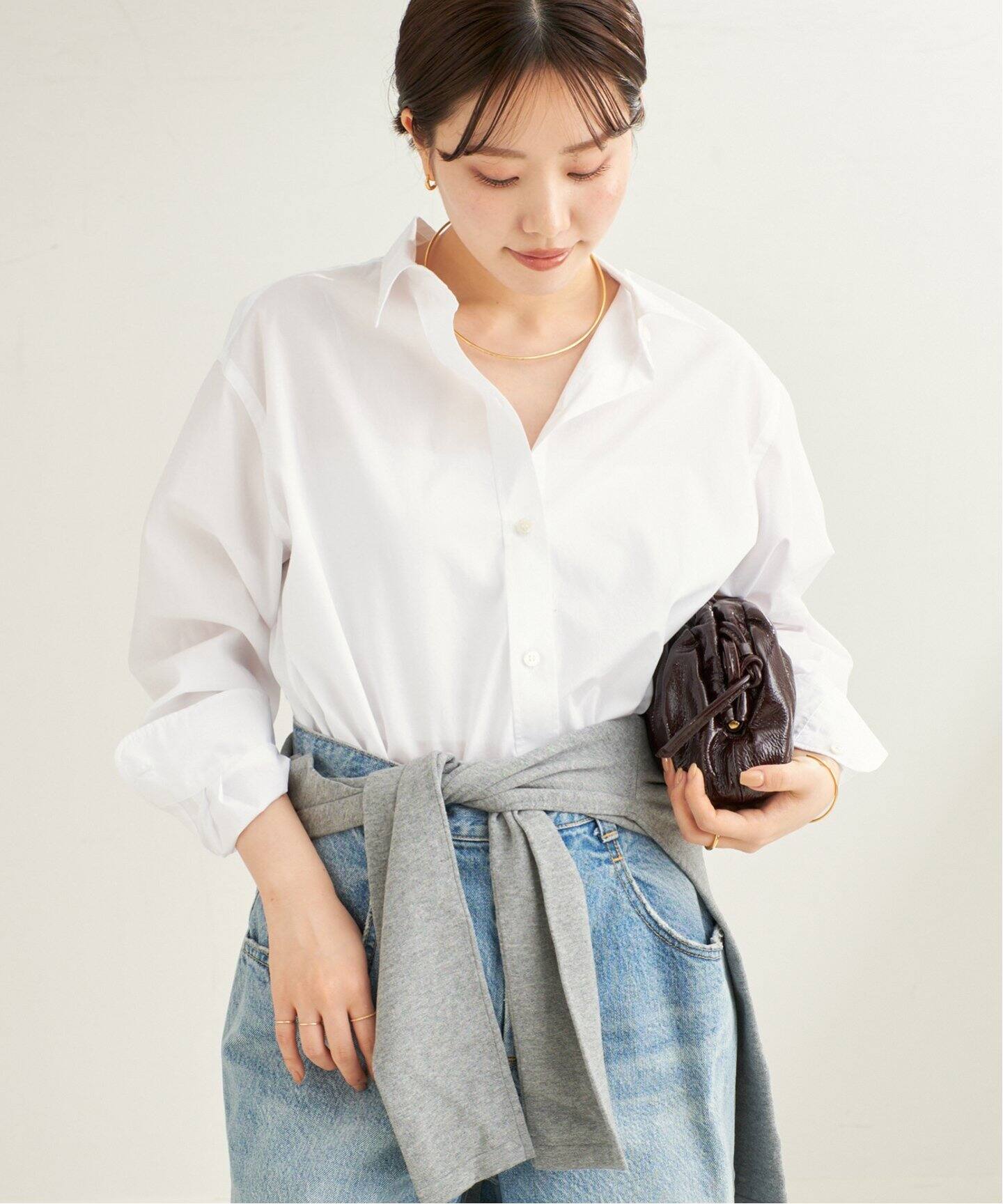 日本製 Elegant シャツ（シャツ／ブラウス）｜Plage（プラージュ）の トップス