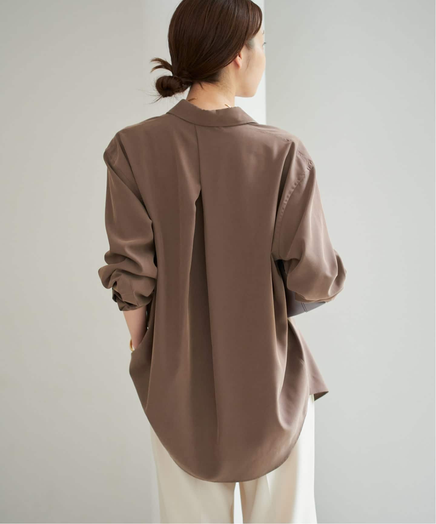 【Plage】Sway Back Tuck シャツ Sway Back Tuck シャツ（シャツ／ブラウス）｜Plage（プラージュ