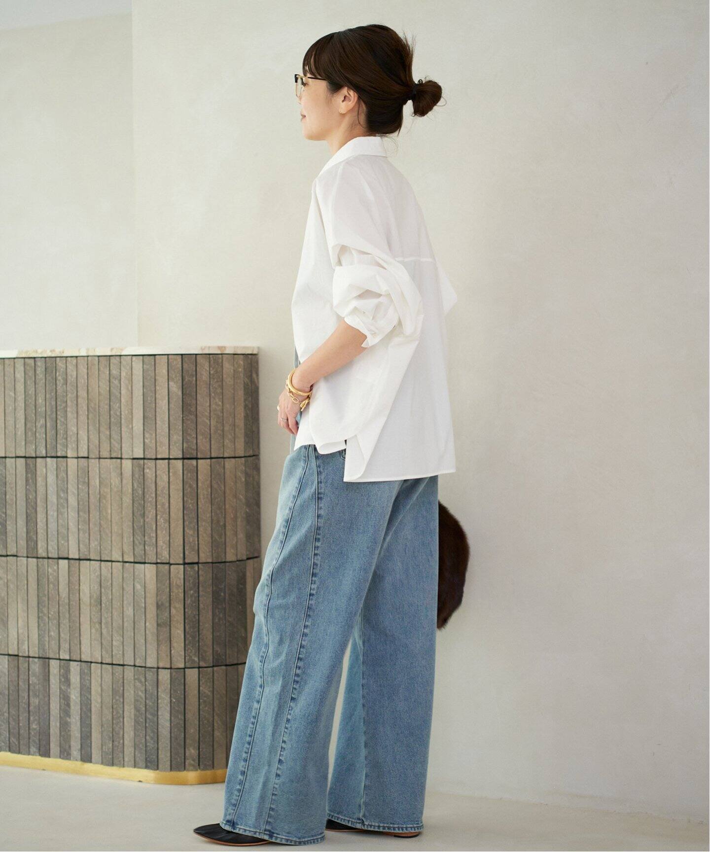 Plage Memory Taffeta Dolman シャツ Plage Memory Taffeta Dolman シャツ レディース