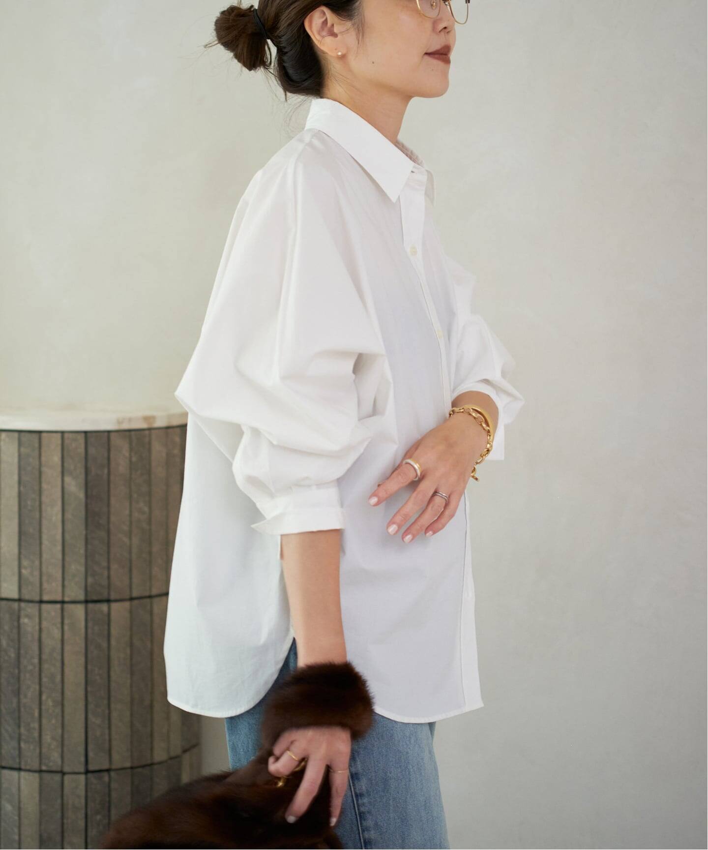 Plage プラージュ Memory Taffeta Dolman シャツ Dolman シャツ（シャツ／ブラウス）｜Plage（プラージュ）の通販