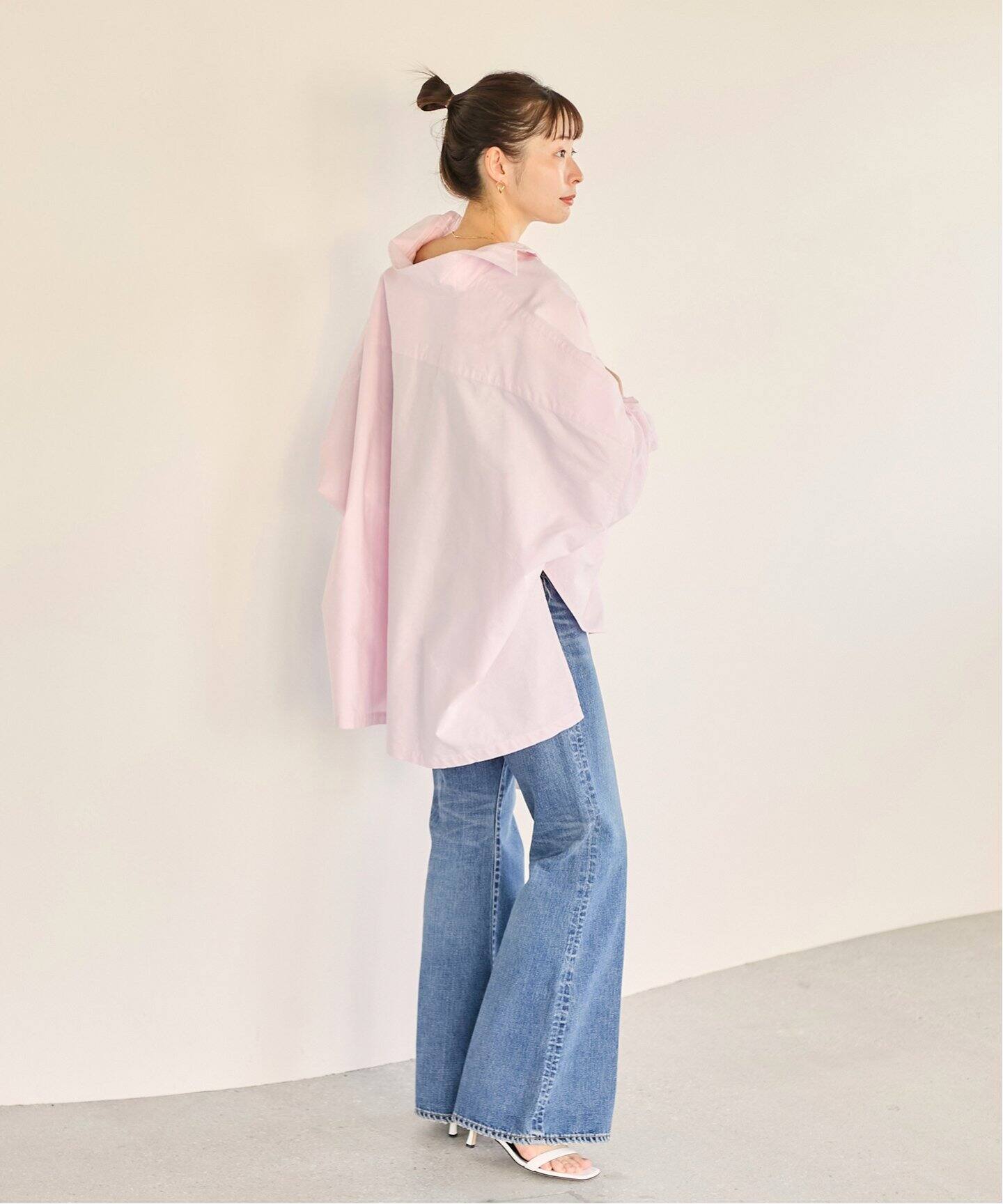 追加》OX Poncho シャツ（シャツ／ブラウス）｜Plage