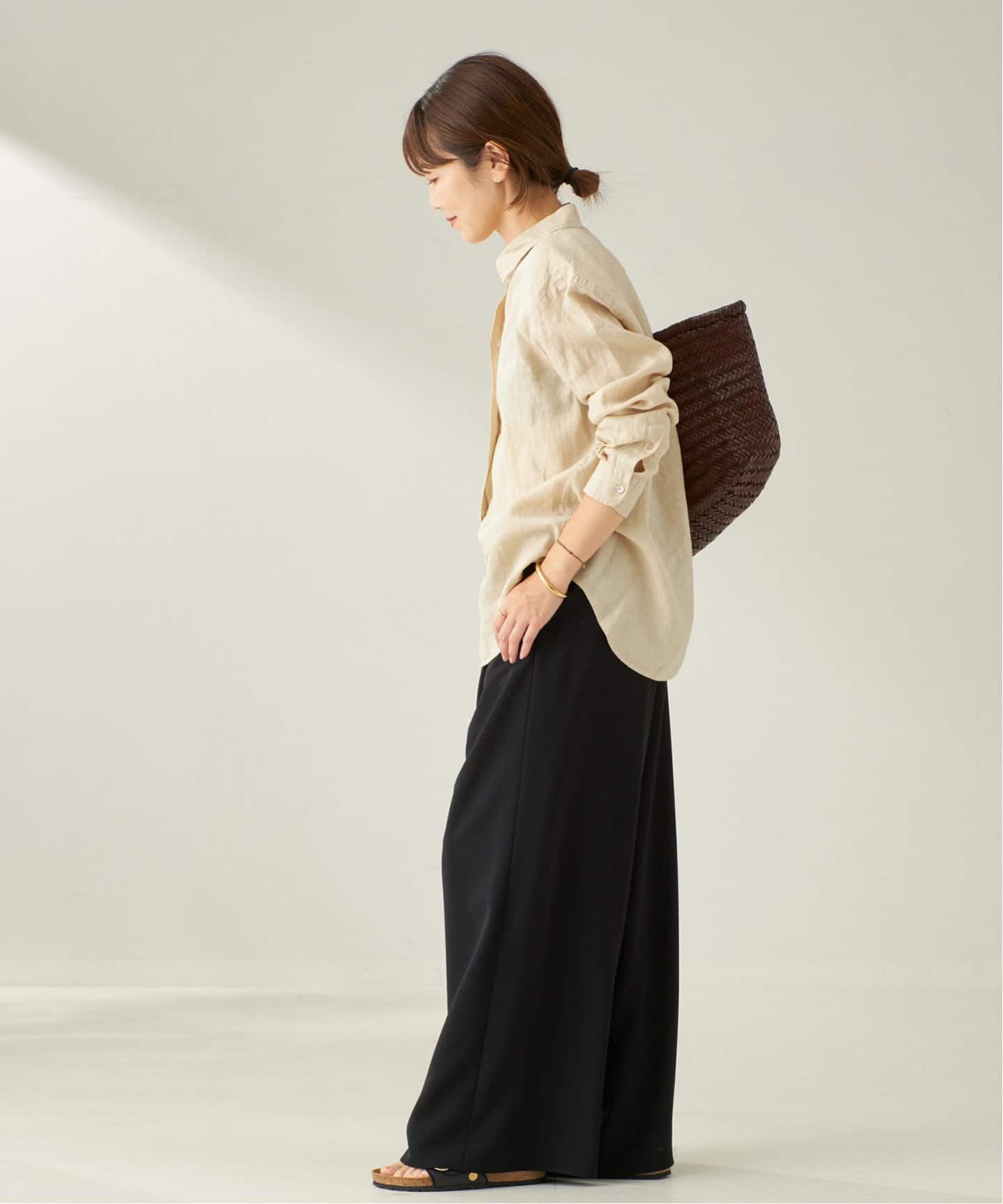 Plage Garment Dye Linen シャツ Garment Dye Linen シャツ（シャツ／ブラウス）｜Plage