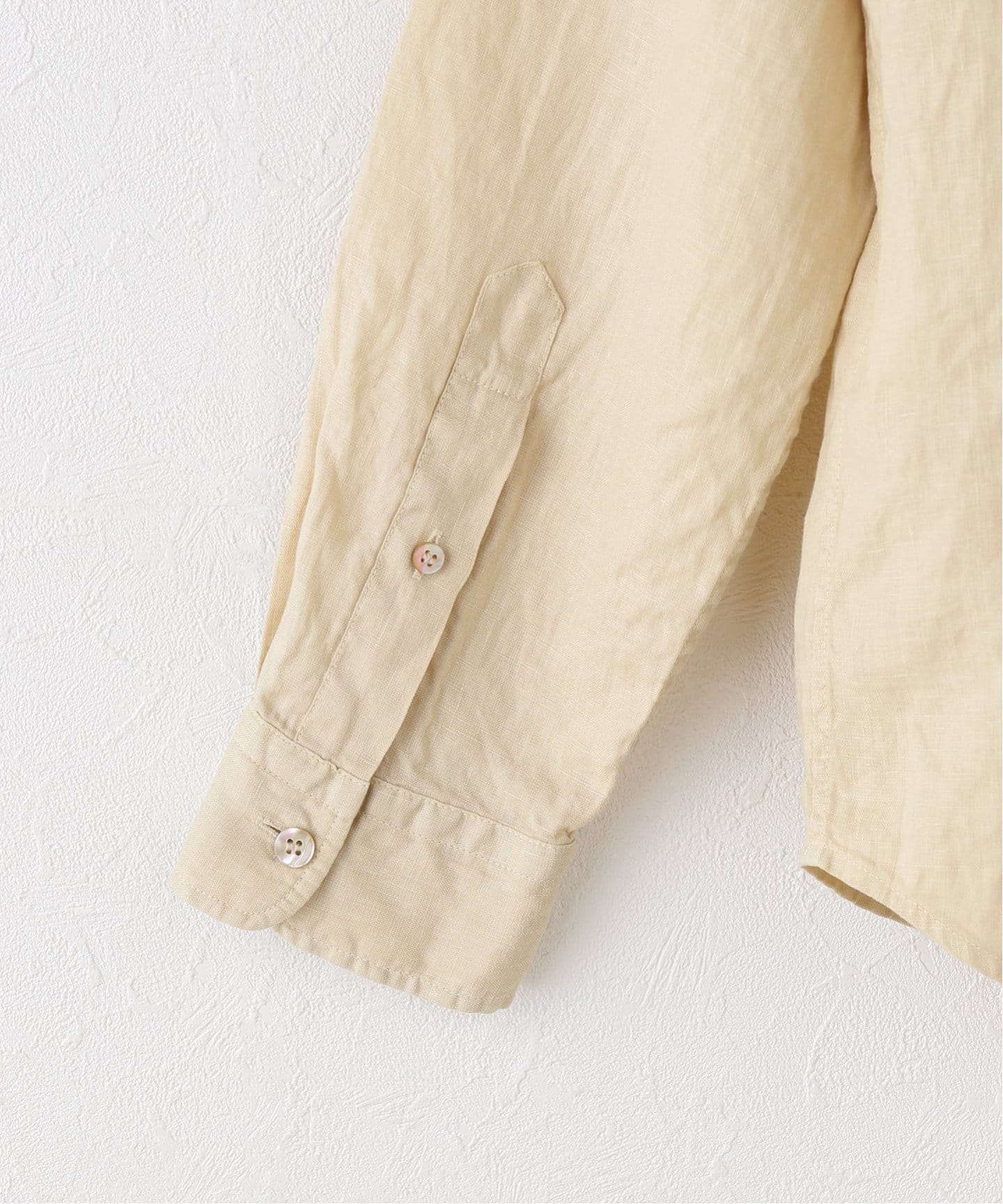 Plage Linen シャツ プラージュ リネンシャツ ブラウス ベージュ Garment Dye Linen シャツ（シャツ／ブラウス）｜Plage