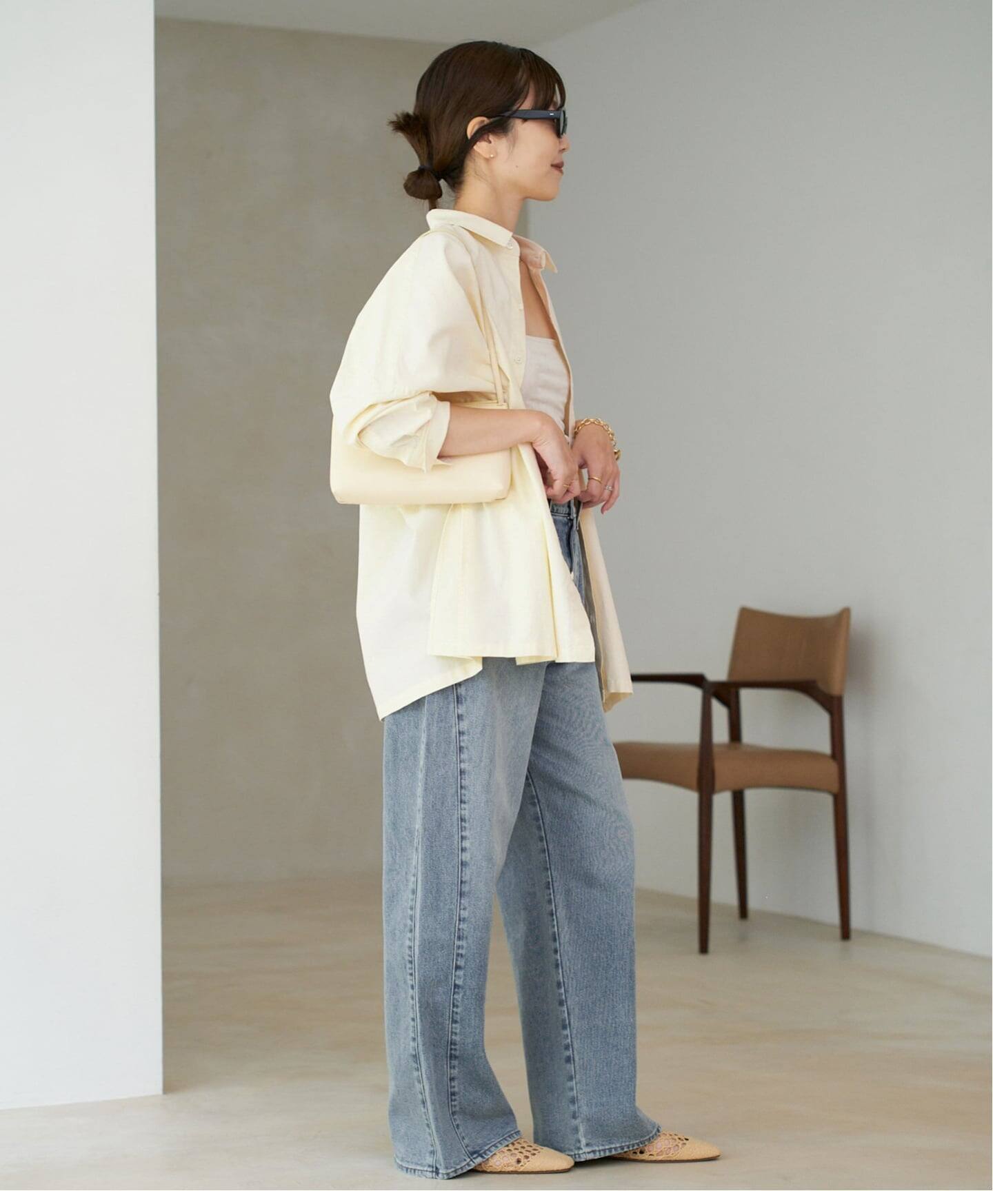 plageプラージュ ＊OX Poncho シャツ Light OX Poncho シャツ（シャツ／ブラウス）｜Plage