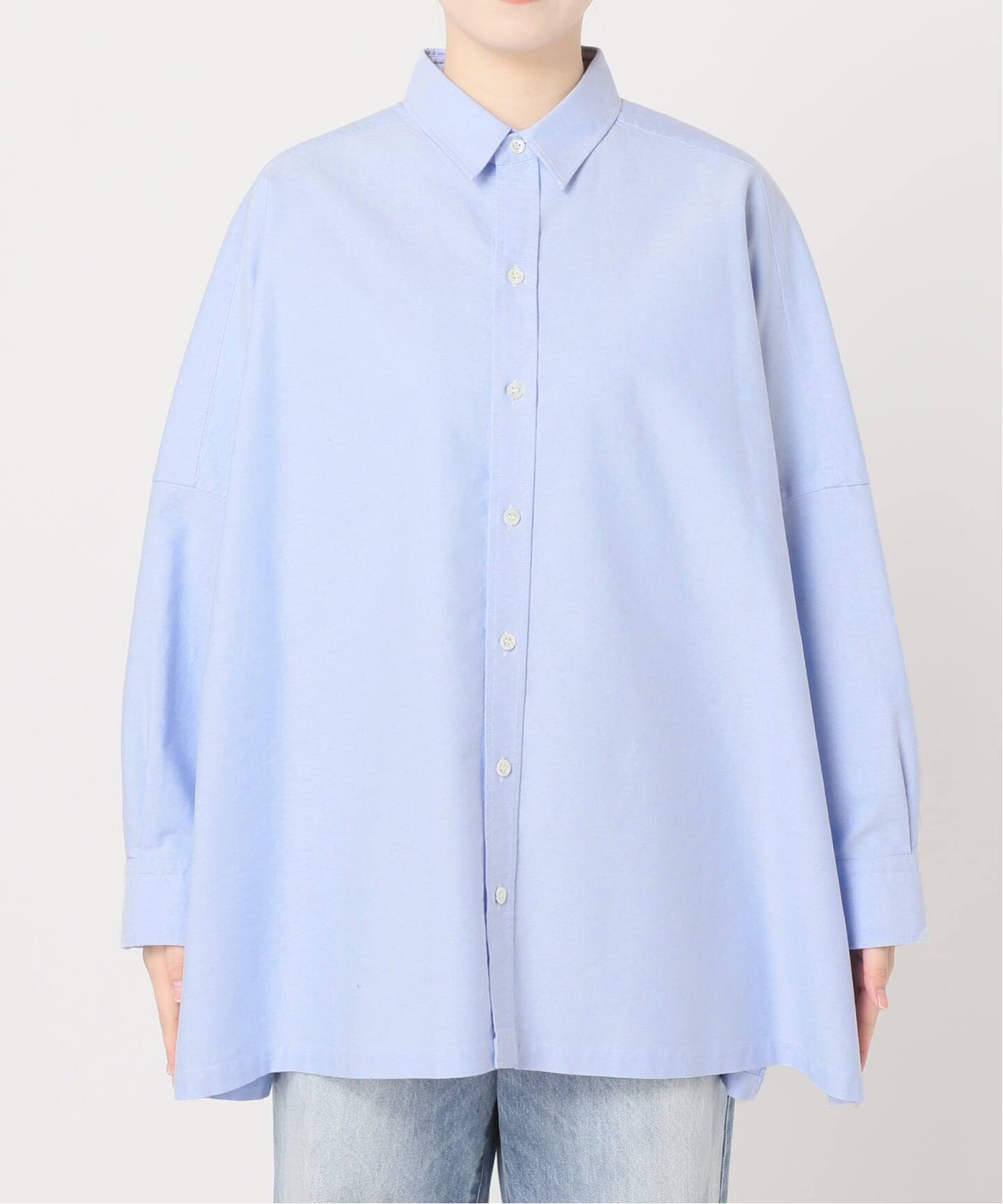 plageプラージュ ＊OX Poncho シャツ 追加》Light OX Poncho シャツ（シャツ／ブラウス）｜Plage