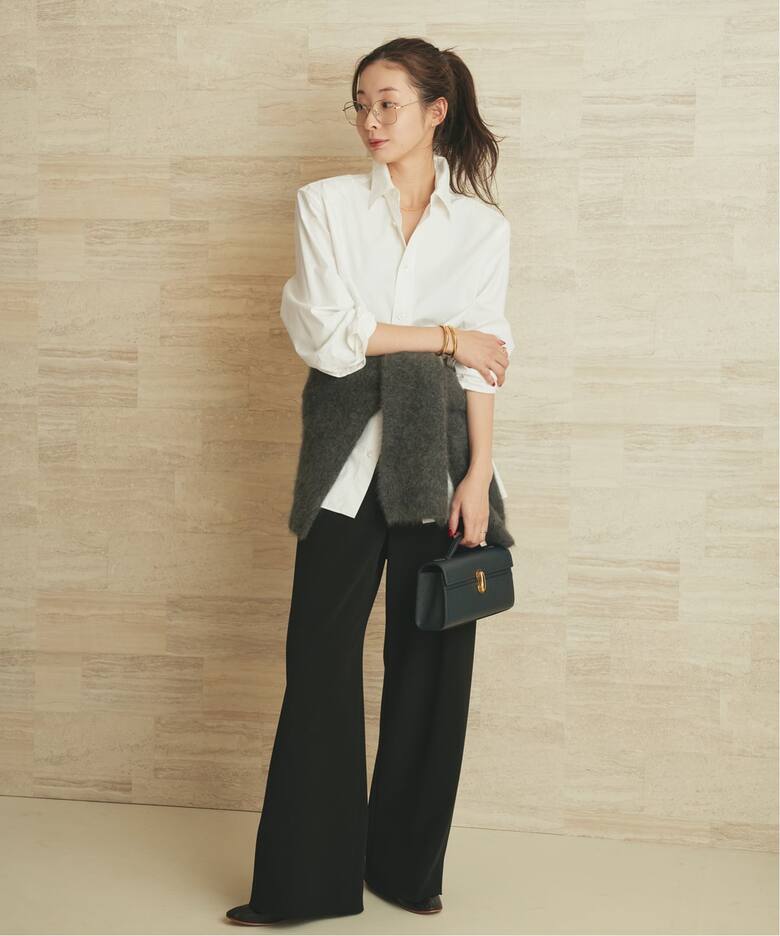 Power Shoulder シャツ（シャツ／ブラウス）｜Plage（プラージュ）の 