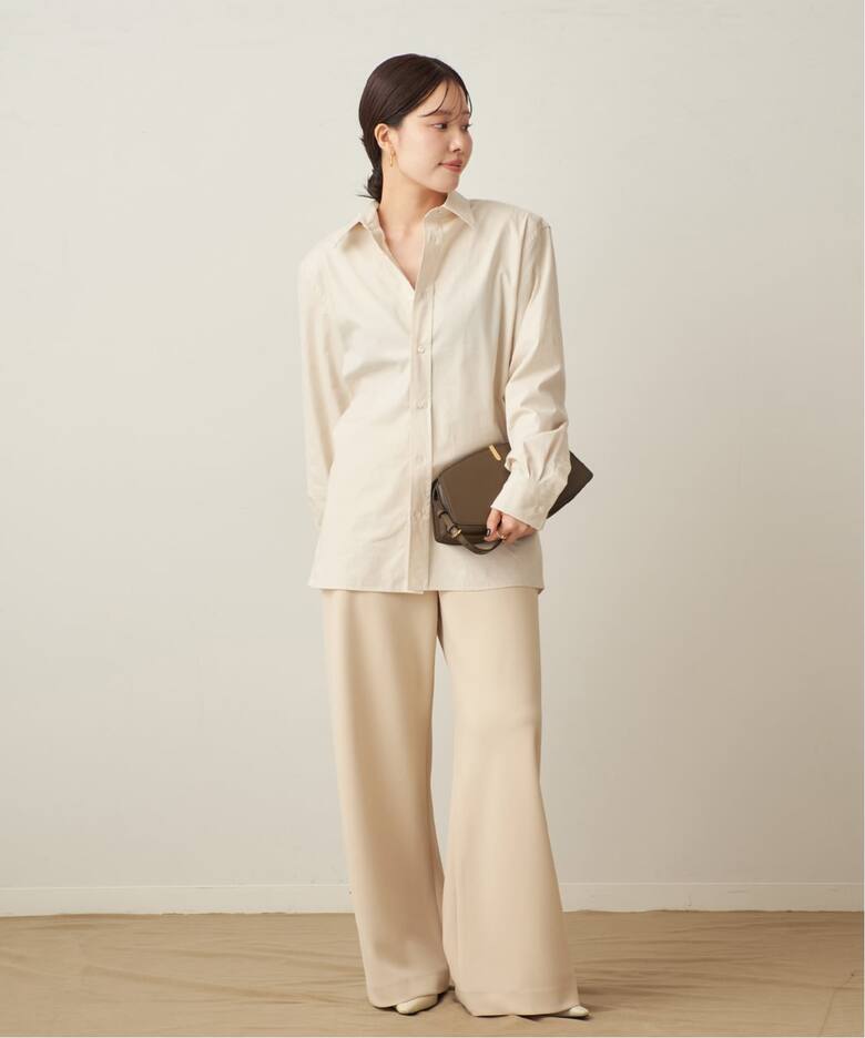 Power Shoulder シャツ（シャツ／ブラウス）｜Plage（プラージュ）の 