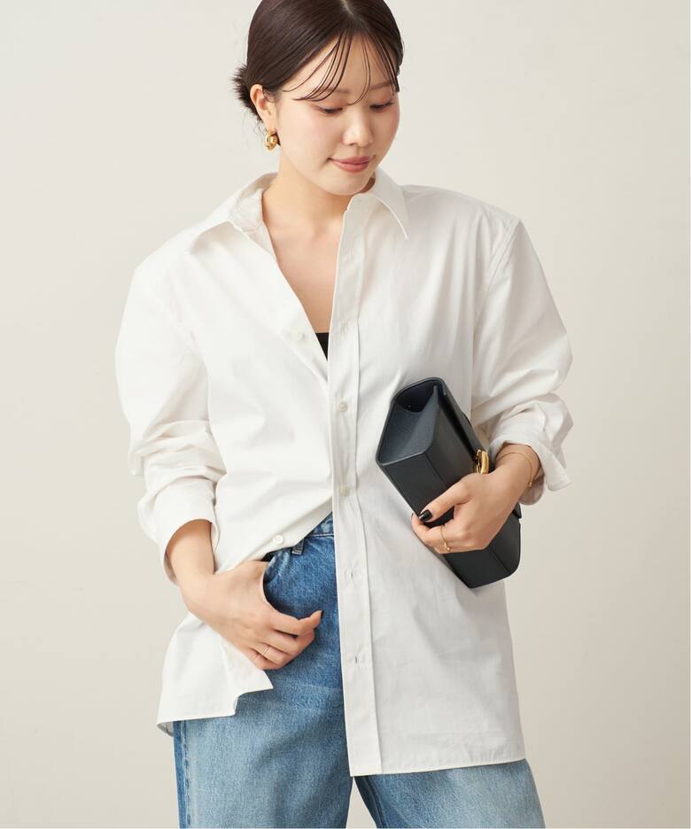 Power Shoulder シャツ（シャツ／ブラウス）｜Plage（プラージュ）の 