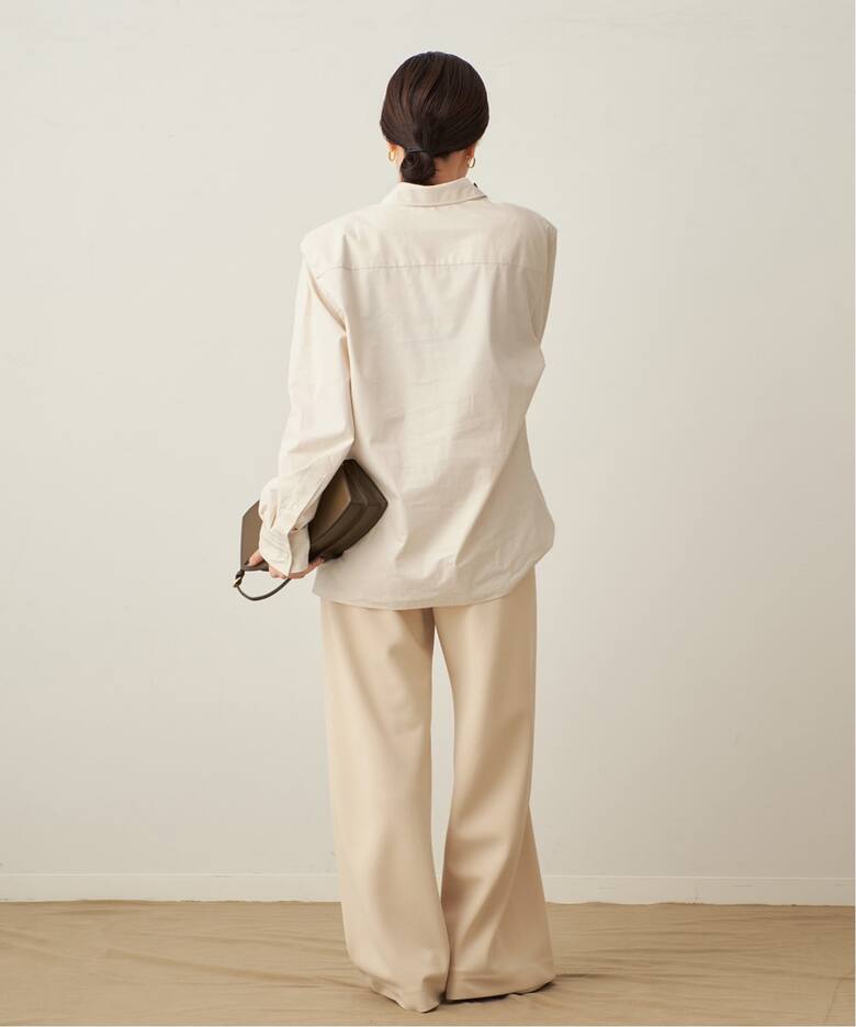 Power Shoulder シャツ（シャツ／ブラウス）｜Plage（プラージュ）の 