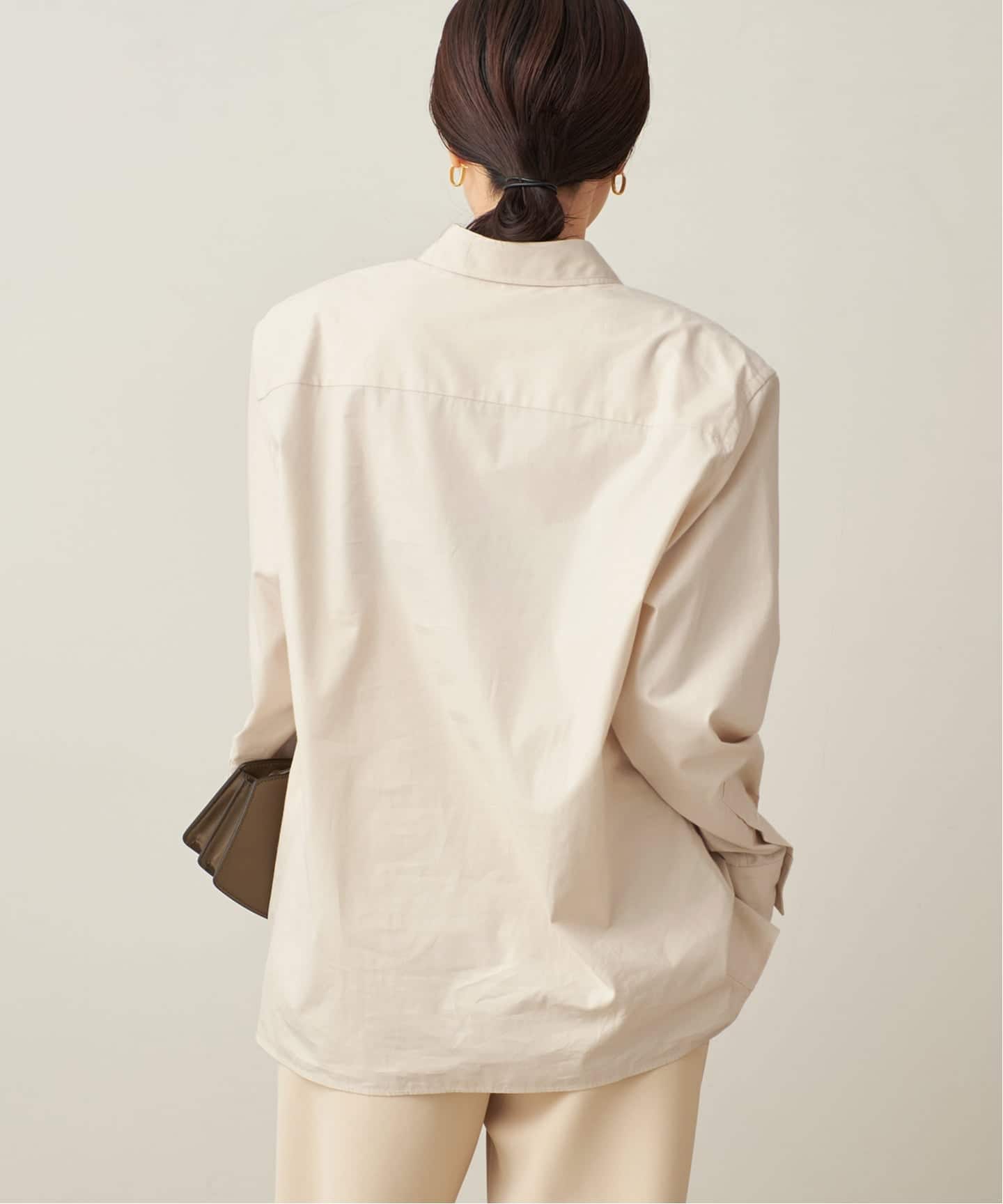 Power Shoulder シャツ（シャツ／ブラウス）｜Plage（プラージュ）の