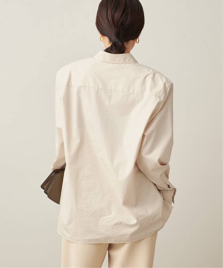 Power Shoulder シャツ（シャツ／ブラウス）｜Plage（プラージュ）の 