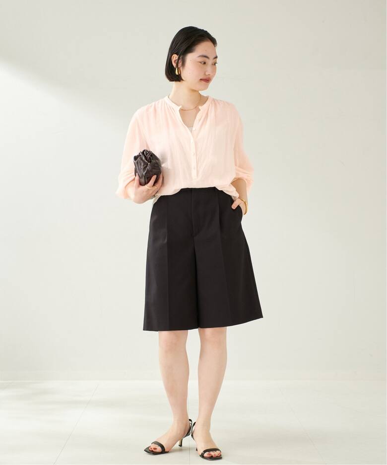 Airy Band Collar シャツ（シャツ／ブラウス）｜Plage（プラージュ）の 